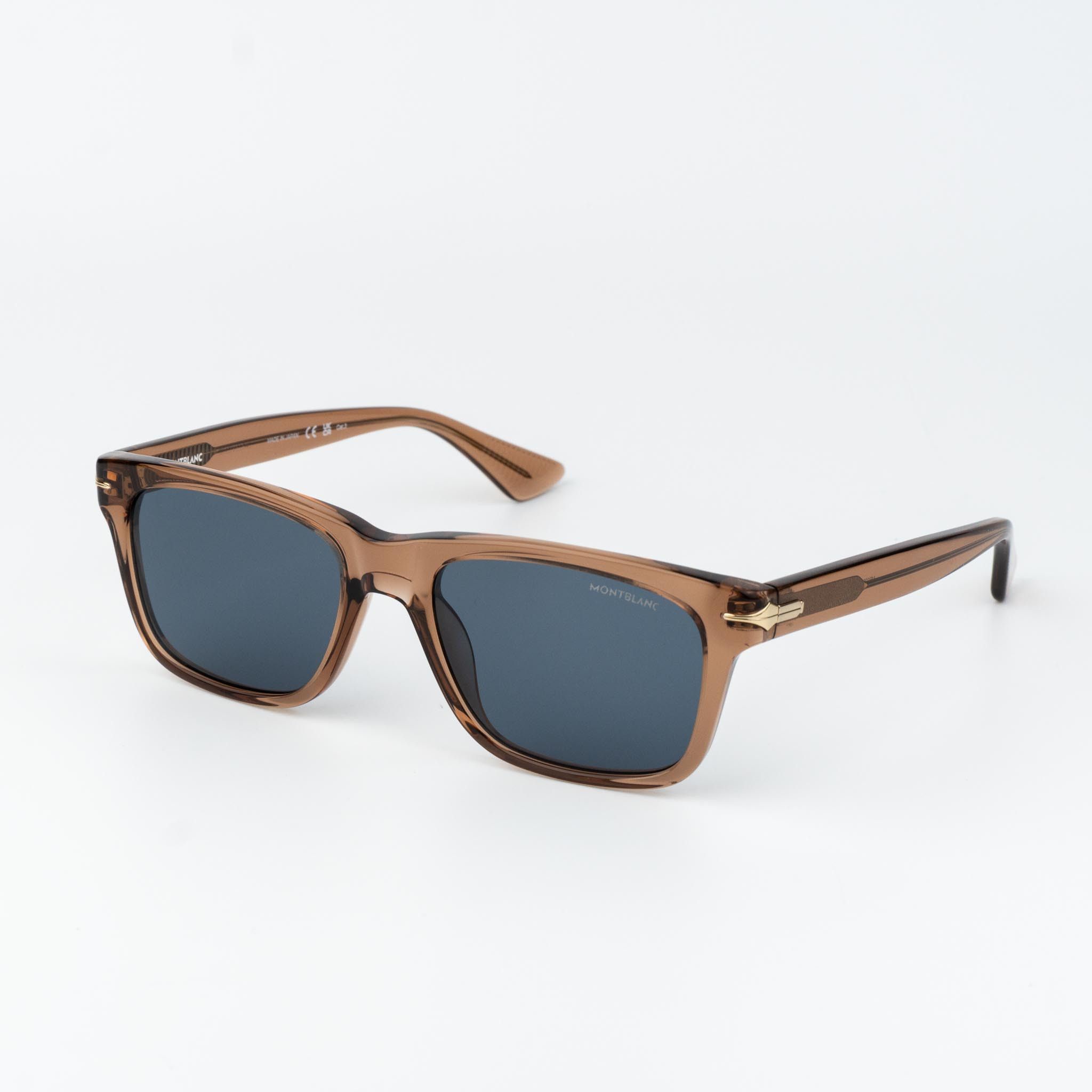 Montblanc Montblanc Men Sunglasses Square MB0263S 005 NEW AUTHENTIC Size ONE SIZE - 4 Thumbnail