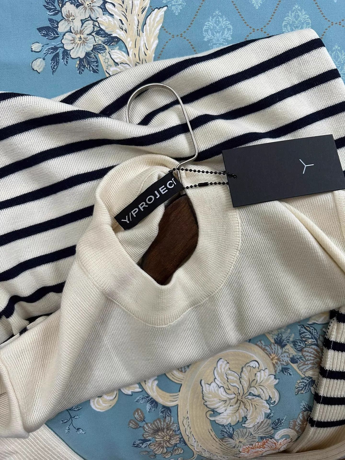 Y/Project yproject fine knit stripe long sleeve 95 new unworn Size XS / US 0-2 / IT 36-38 - 4 Thumbnail