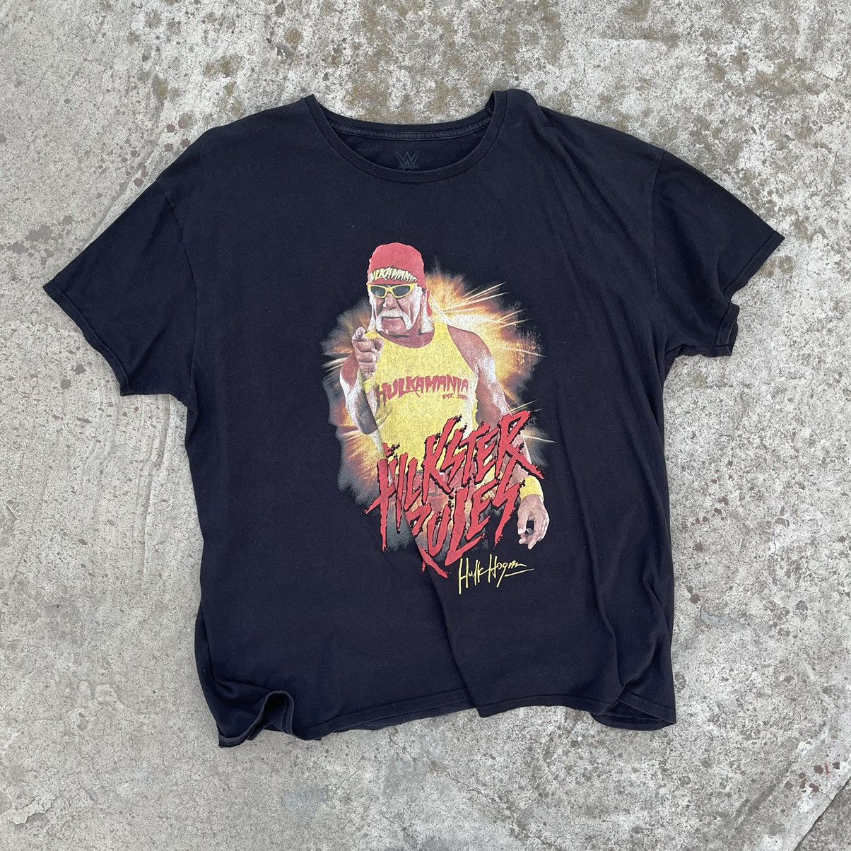 Vintage × WWE Vintage WWE Hulkamania Hulk Hogan T-shirts Big Logo Size XXL Size US XXL / EU 58 / 5 - 1 Thumbnail