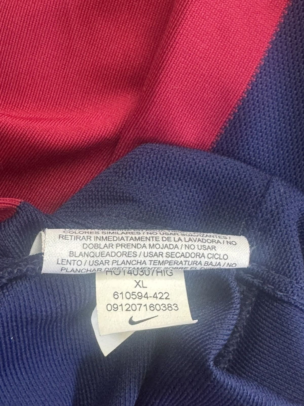 Nike FC Barcelona Nike Messi Shirt Size US XL / EU 56 / 4 - 6 Thumbnail