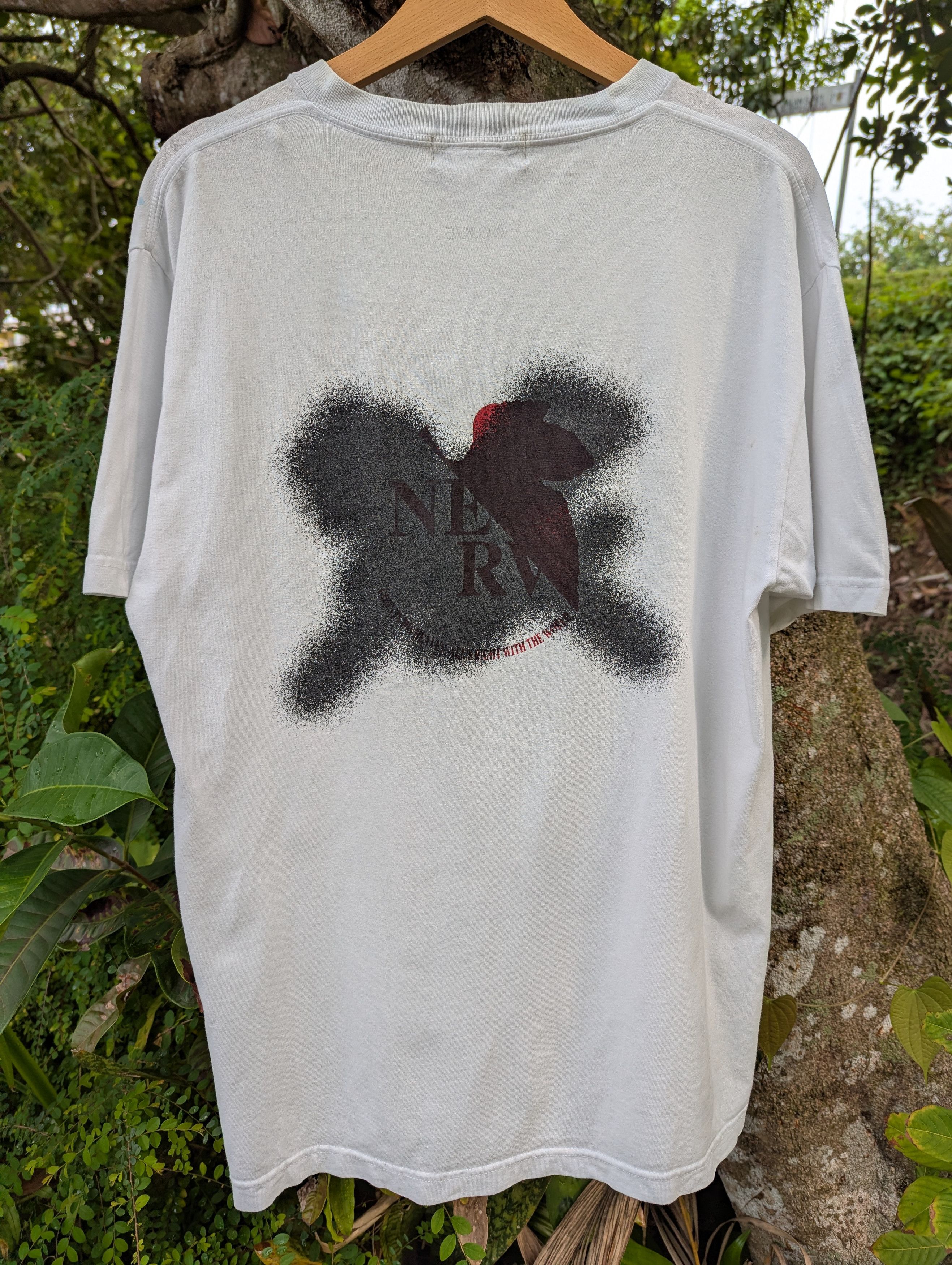 Beams Plus Vintage Neon Genesis Evangelion EVANGELION x BEAMS T Tshirt Size US L / EU 52-54 / 3 - 4 Thumbnail
