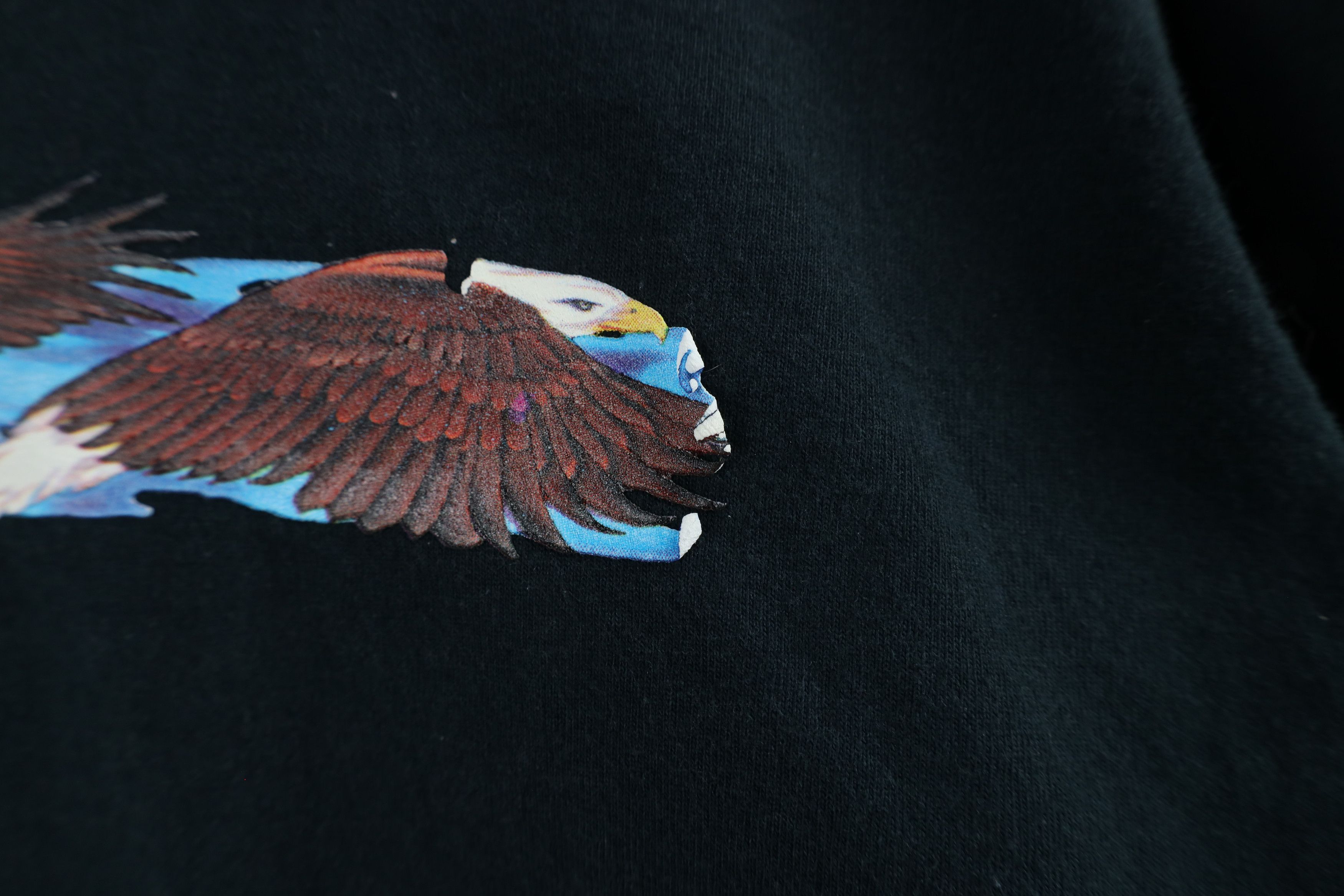Vintage Vintage 90s Out Destin Florida Eagle Heavyweight T-Shirt Size US XL / EU 56 / 4 - 6 Thumbnail