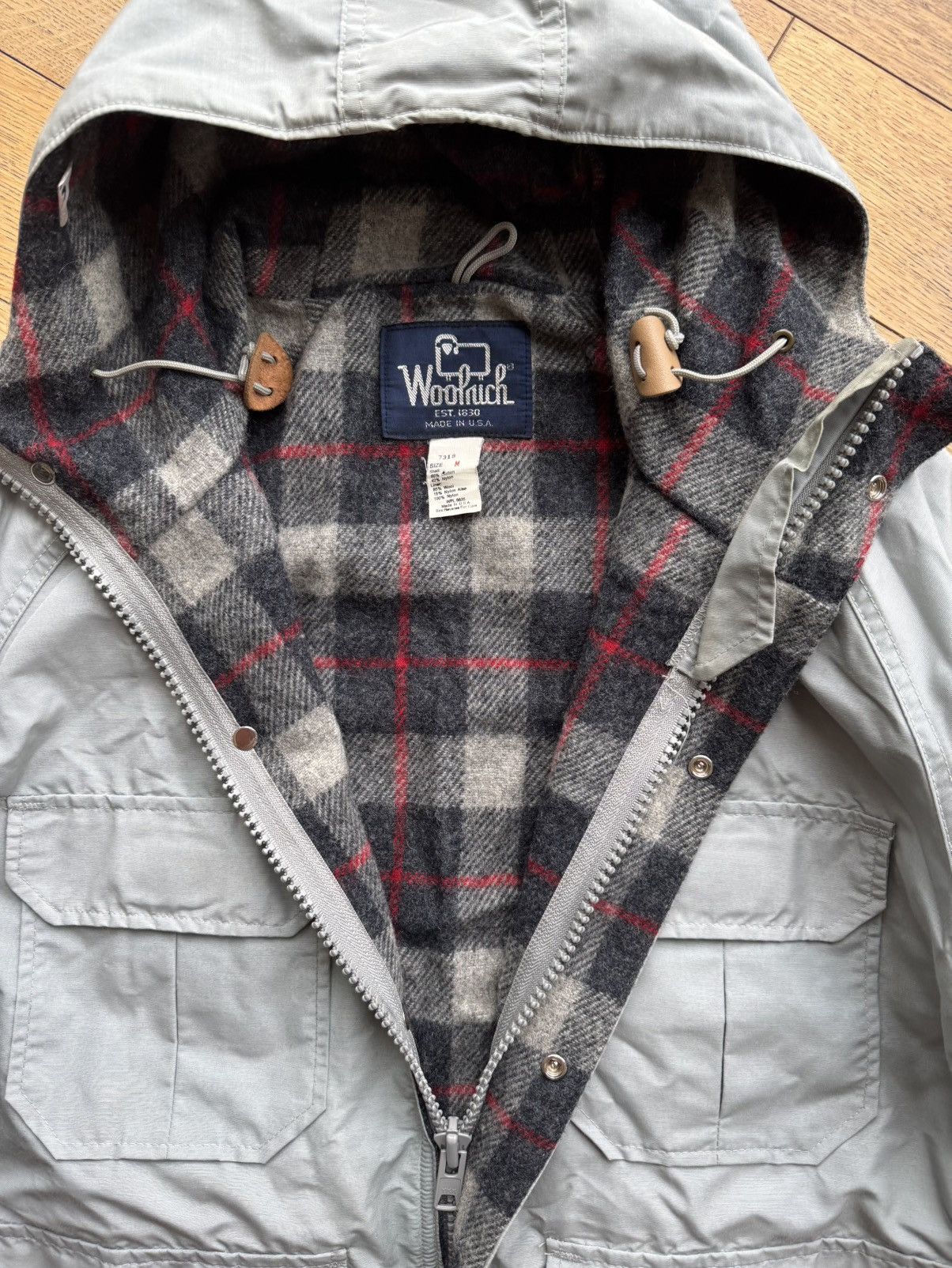 Woolrich Woolen Mills Hooded Woolrich Parka. Made in USA Size US M / EU 48-50 / 2 - 2 Thumbnail
