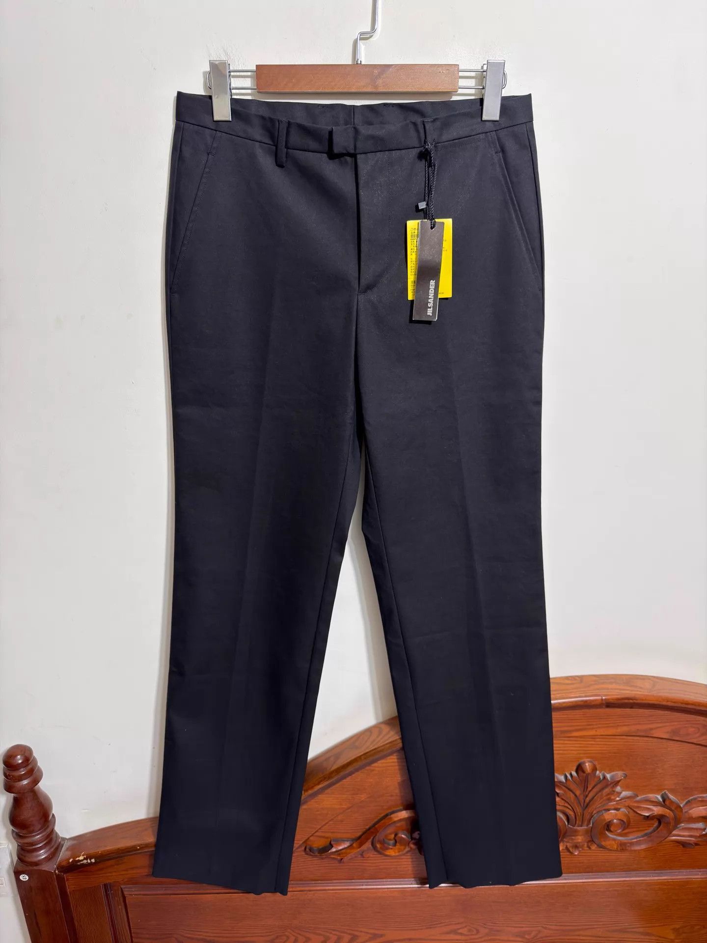 Jil Sander Black Casual Pants Size 32 Size US 32 / EU 48 - 1 Thumbnail