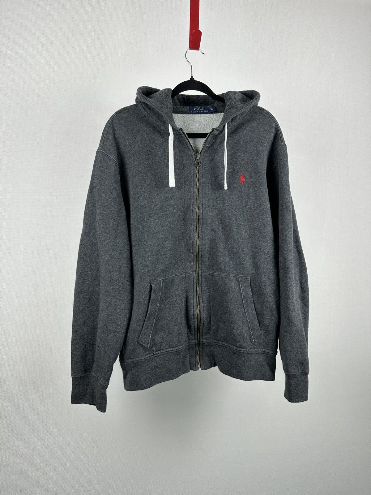 Polo Ralph Lauren Ralph Lauren Grey Full-Zip Hoodie Men’s XL Size US XL / EU 56 / 4 - 3 Thumbnail
