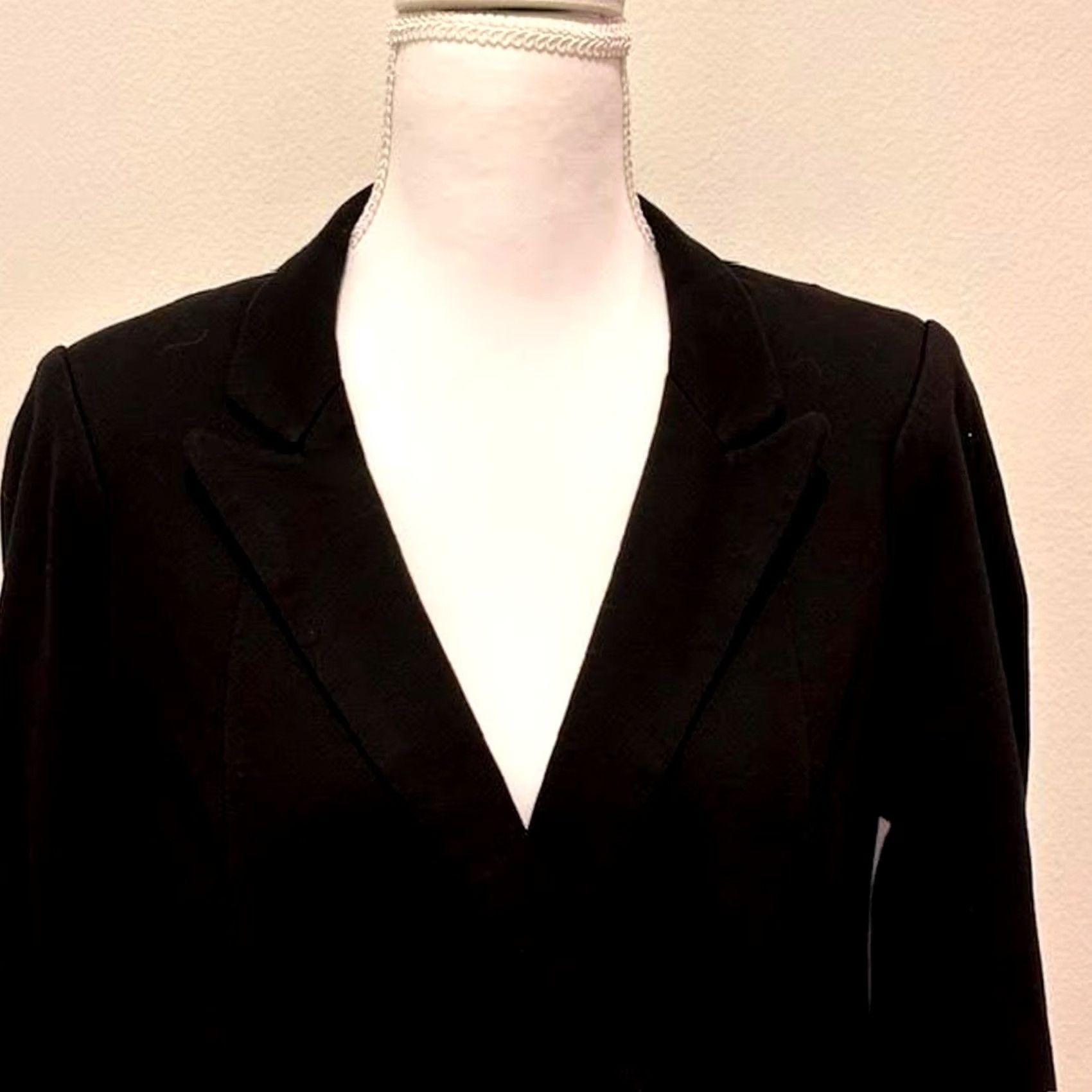 Anthropologie Anthropologie Black Blazer Jacket Cartonnier Double Breasted 4 Button S Womens Size S / US 4 / IT 40 - 6 Thumbnail