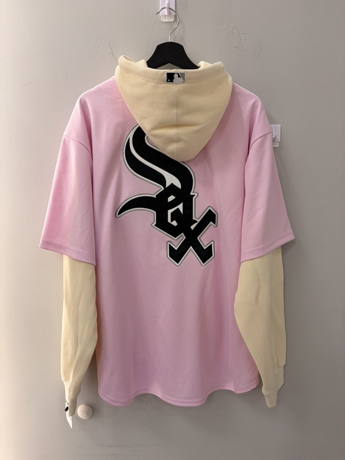 Supreme Supreme SOX Baseball Jersey Hoodie Size US L / EU 52-54 / 3 - 4 Thumbnail