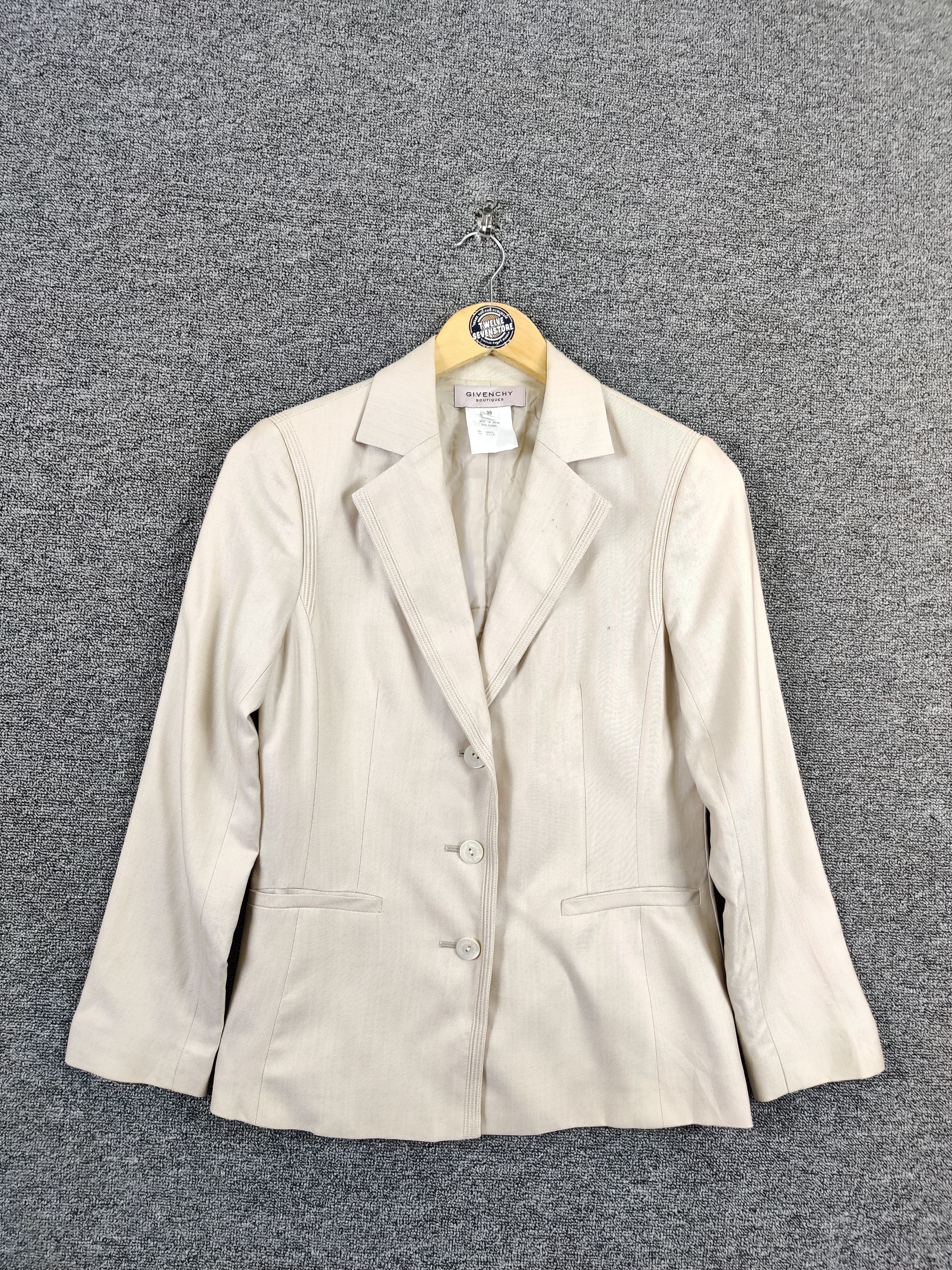 Givenchy Vintage Givenchy Boutiques Single Breasted Women Blazer Size S / US 4 / IT 40 - 1 Thumbnail