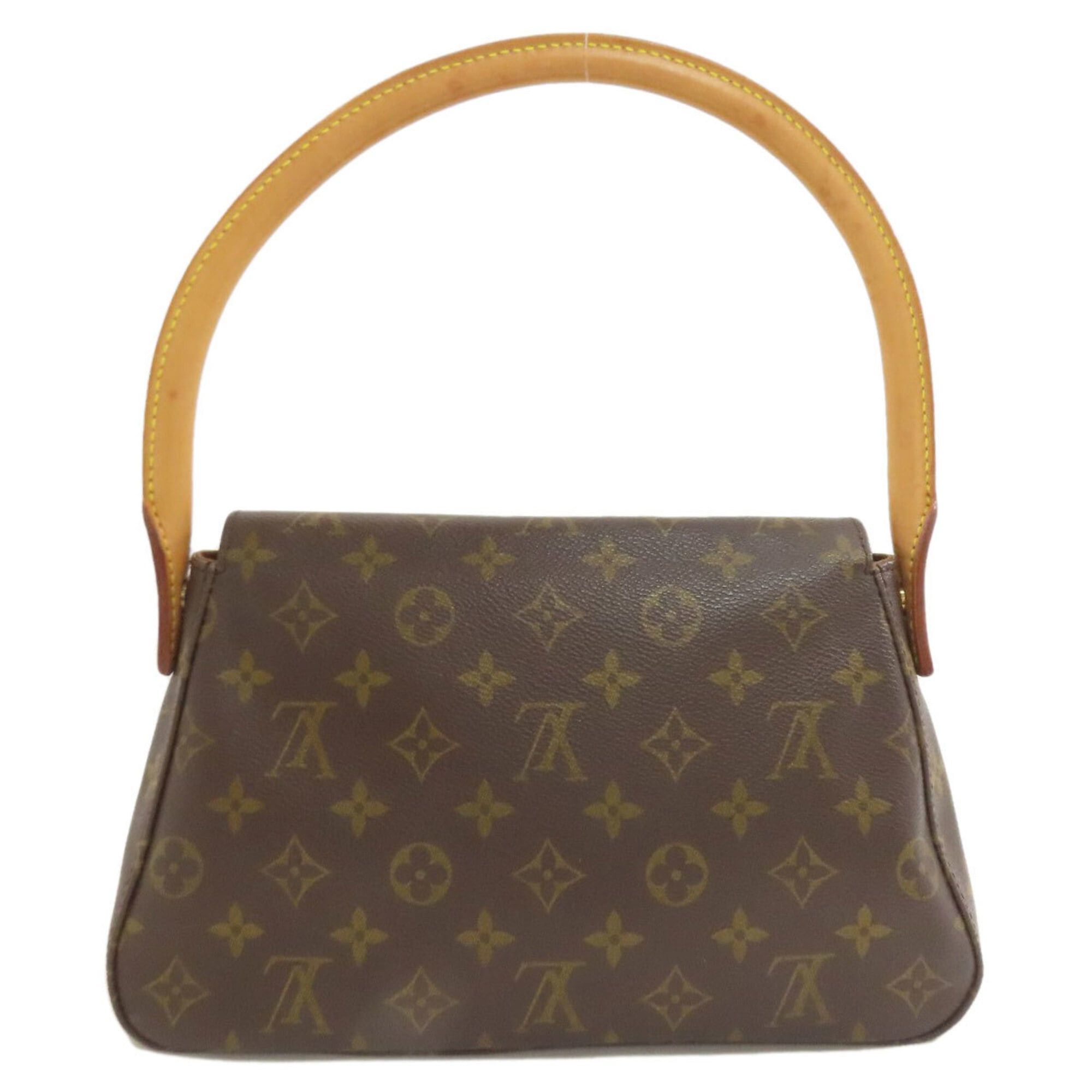 Louis Vuitton Louis Vuitton M51147 Mini Looping Handbag, Monogram Canvas, Women's LOUIS VUITTON Size ONE SIZE - 1 Thumbnail