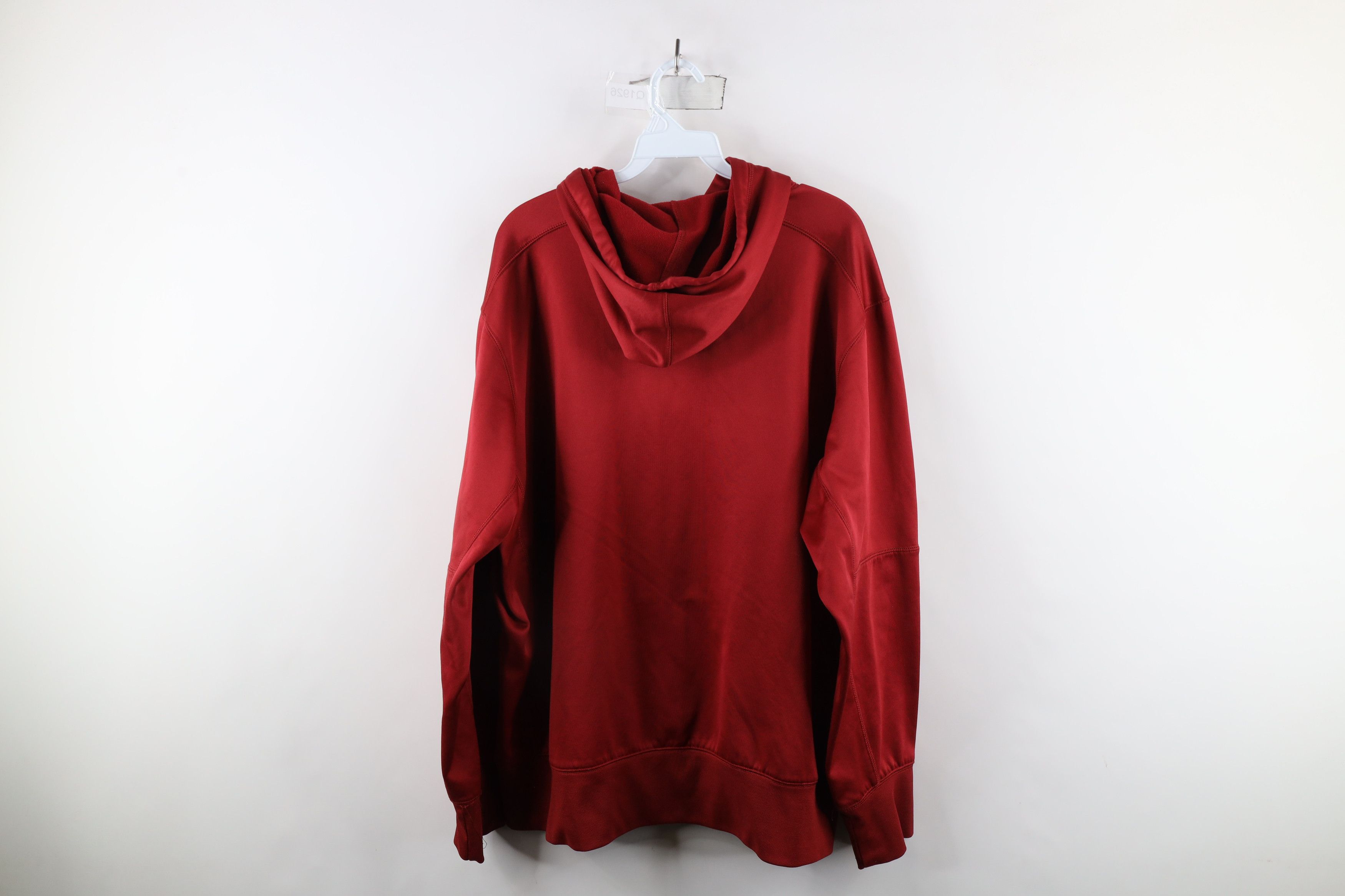 Nike × Vintage Nike Distressed Stanford University Hoodie Sweatshirt Red Size US XL / EU 56 / 4 - 9 Thumbnail