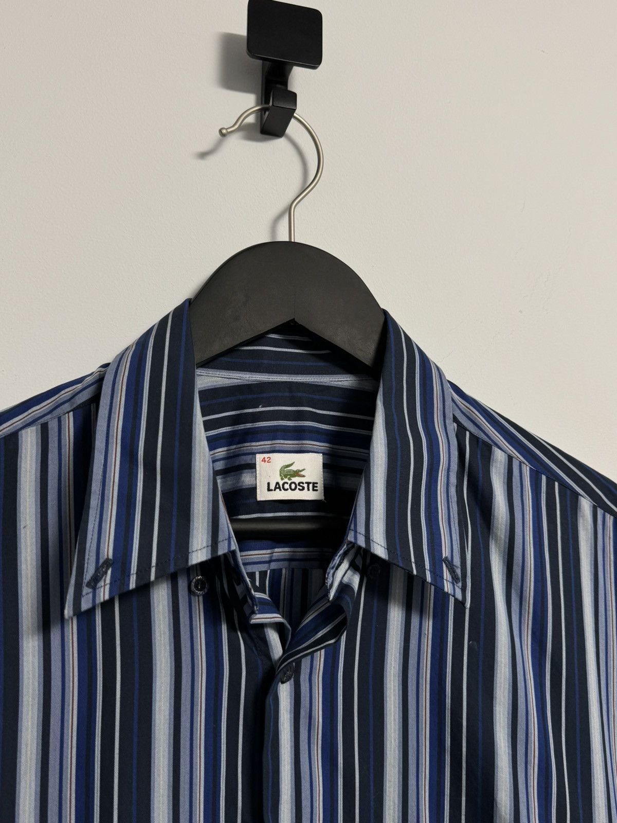 Lacoste Lacoste Button Up T-Shirt Vintage Y2K style Size US L / EU 52-54 / 3 - 5 Thumbnail