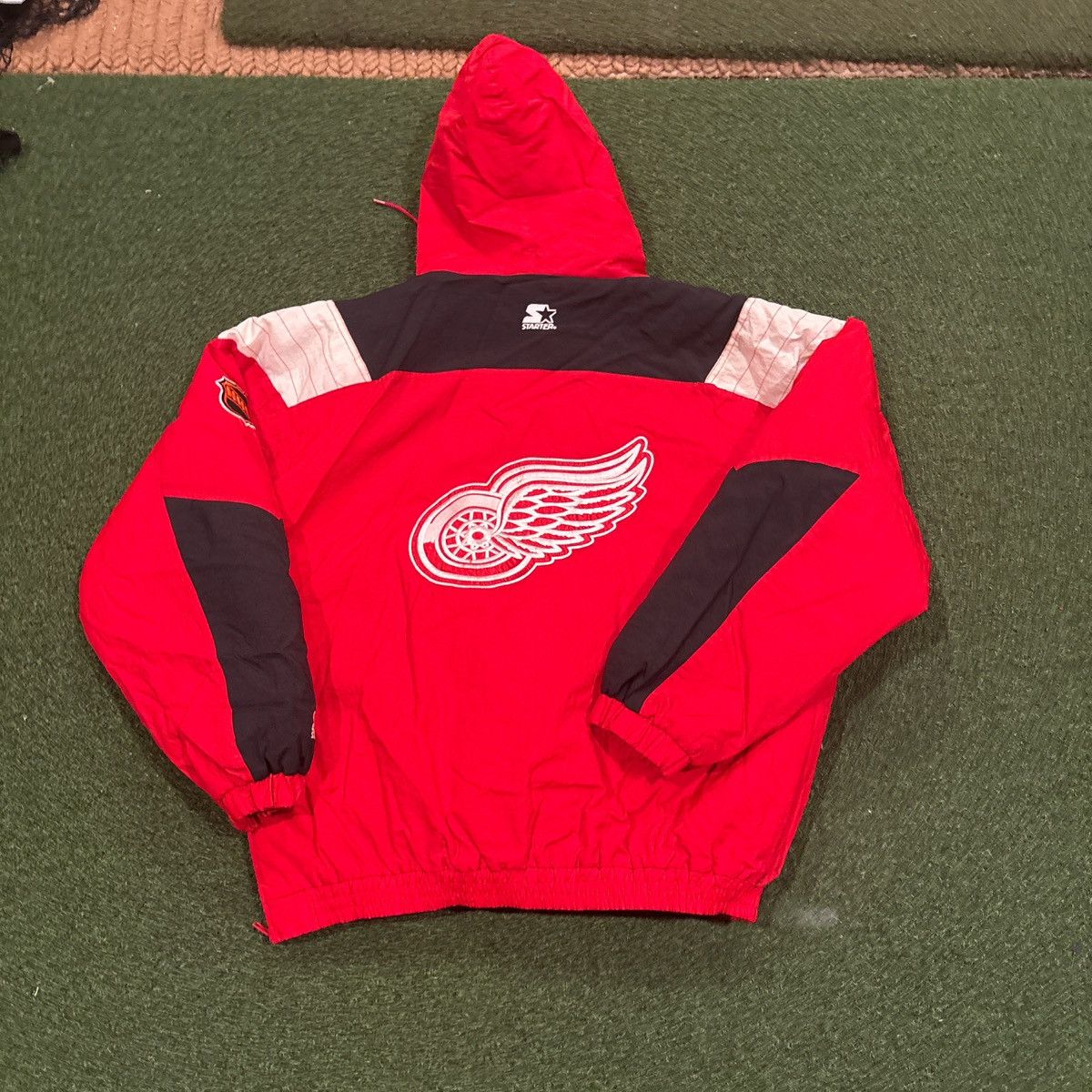 NHL × Starter Detroit Red Wings Starter Jacket Size US XL / EU 56 / 4 - 2 Thumbnail