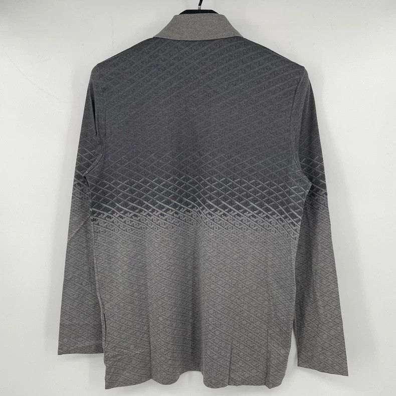 Givenchy Givenchy Four-Panel Gradient Long Sleeve Polo Shirt Size US M / EU 48-50 / 2 - 2 Thumbnail