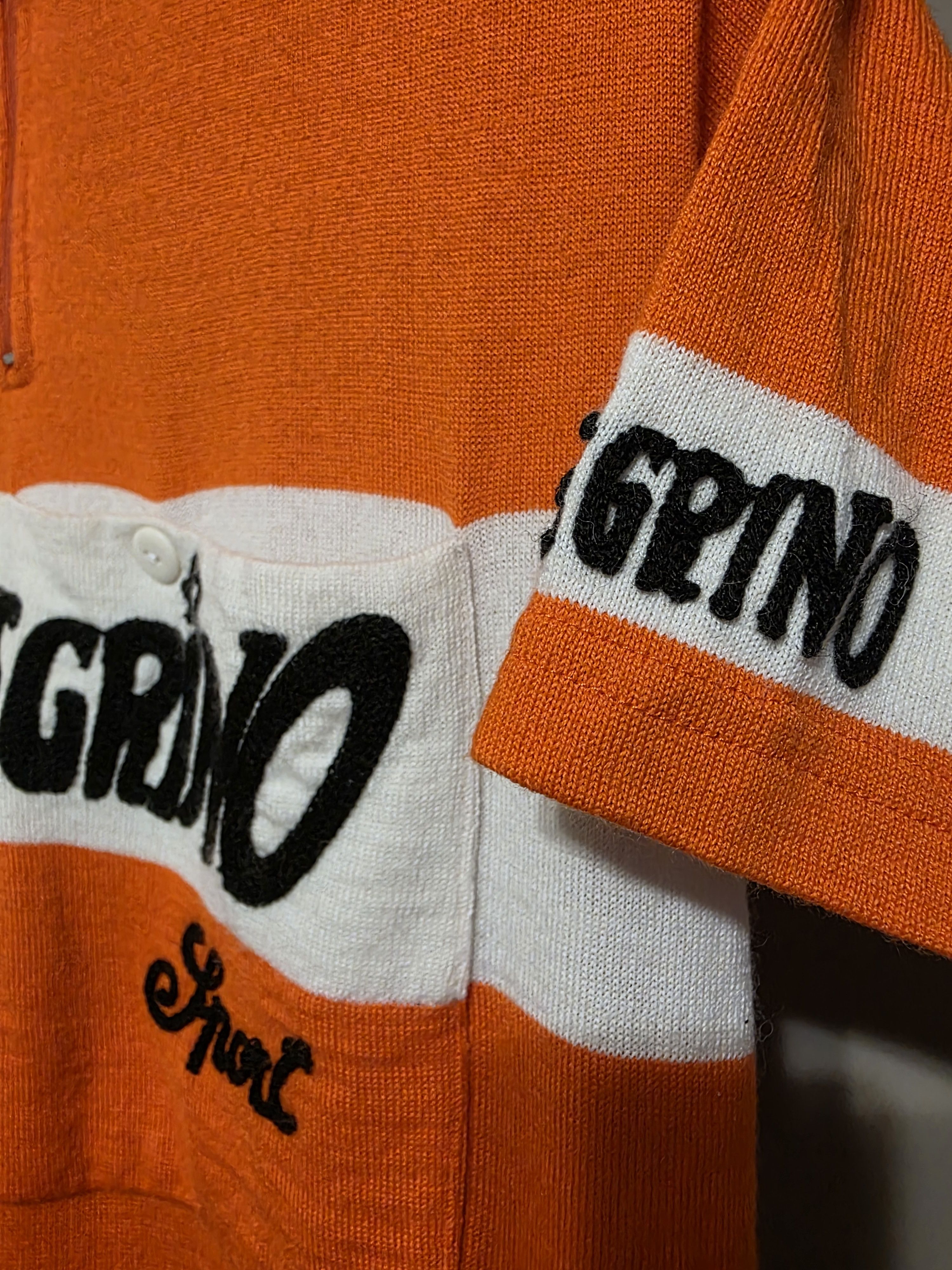 Vintage SAN PELLEGRINO 1960 MAILLOT RÉTRO wool cycle perfect ccondit Size US L / EU 52-54 / 3 - 5 Thumbnail