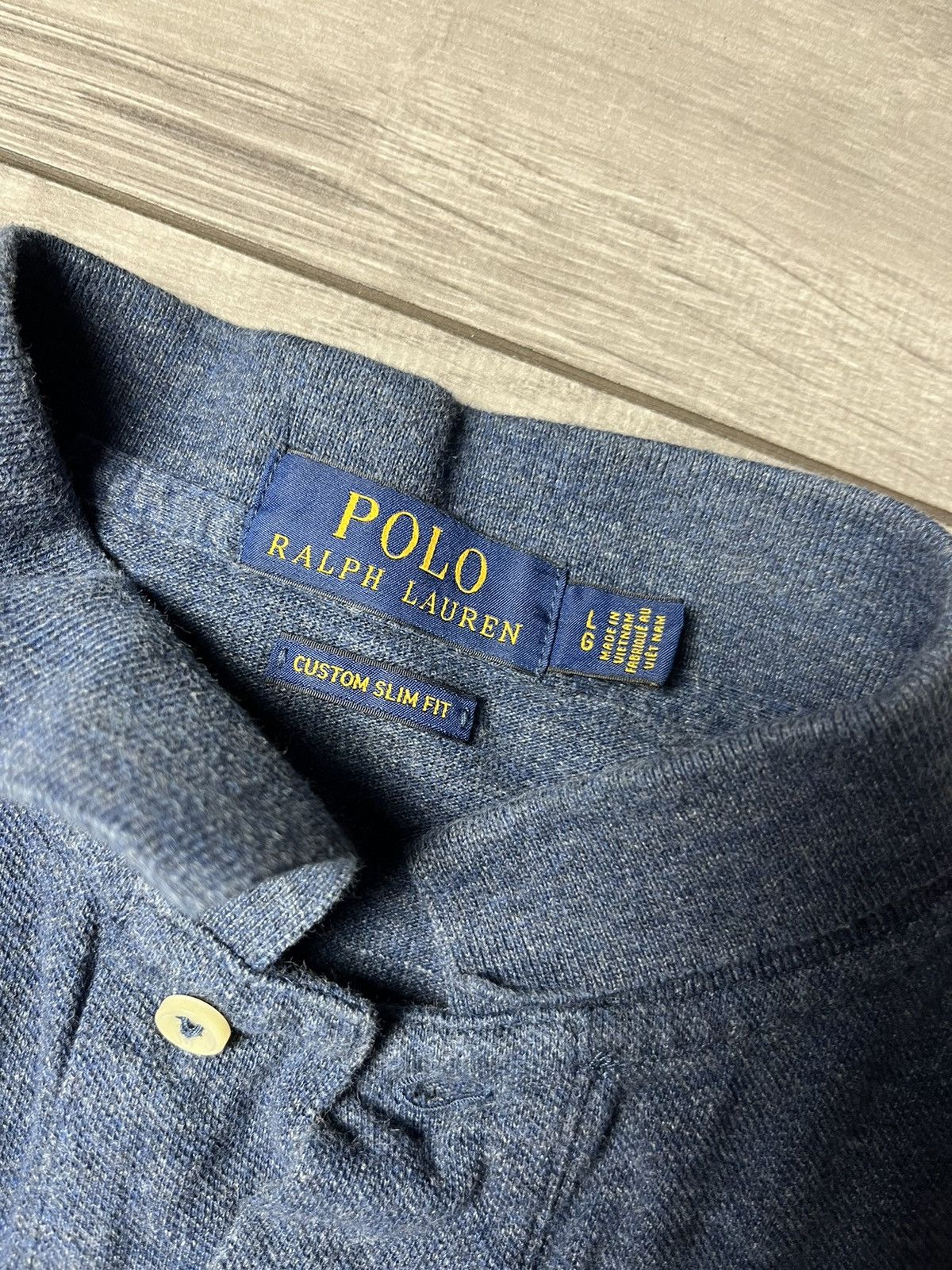 Polo Ralph Lauren Polo Ralph Lauren polos custom slim fit size Large Size US L / EU 52-54 / 3 - 4 Thumbnail
