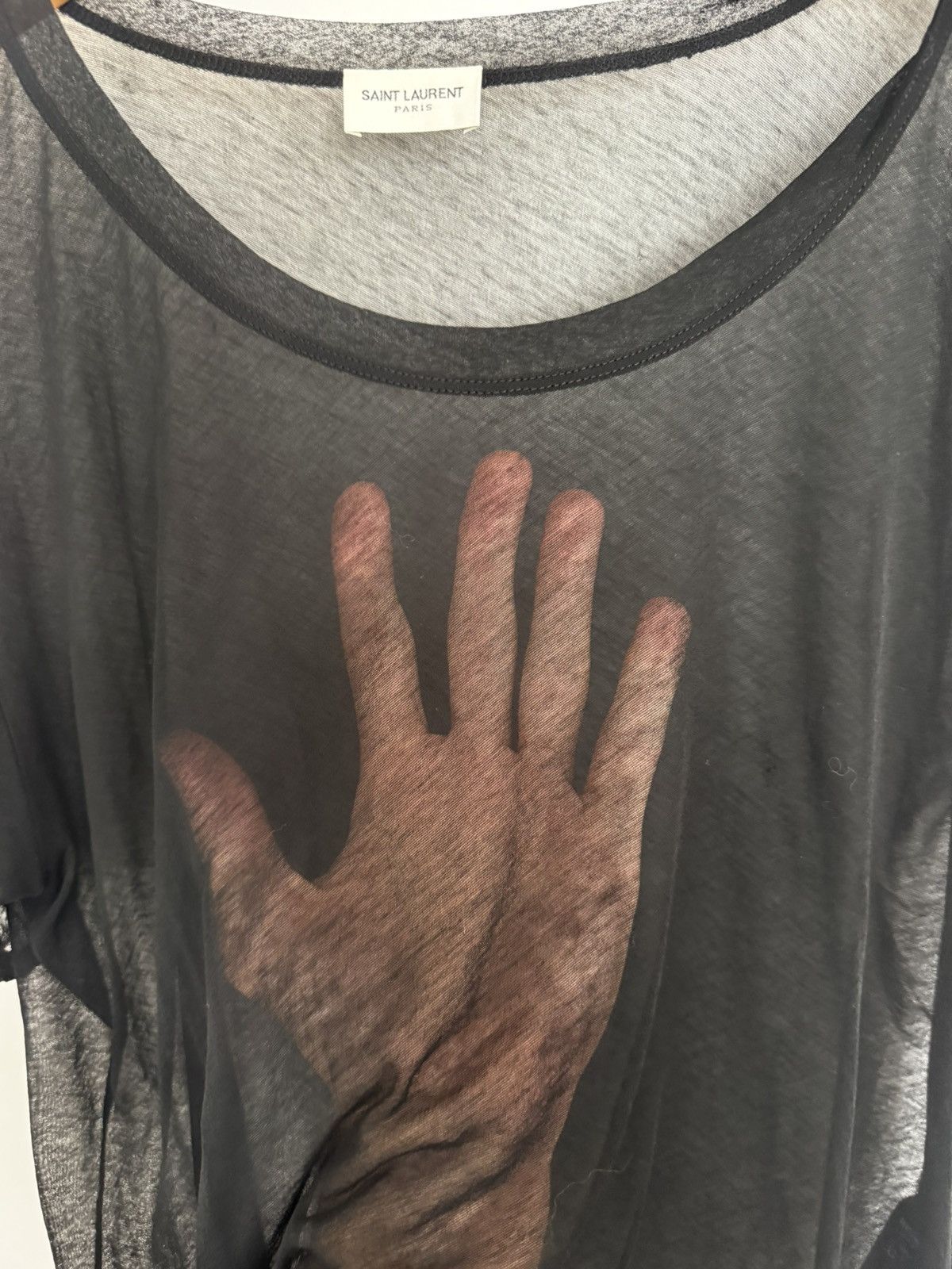 Saint Laurent Paris Sheer T Size US S / EU 44-46 / 1 - 2 Thumbnail