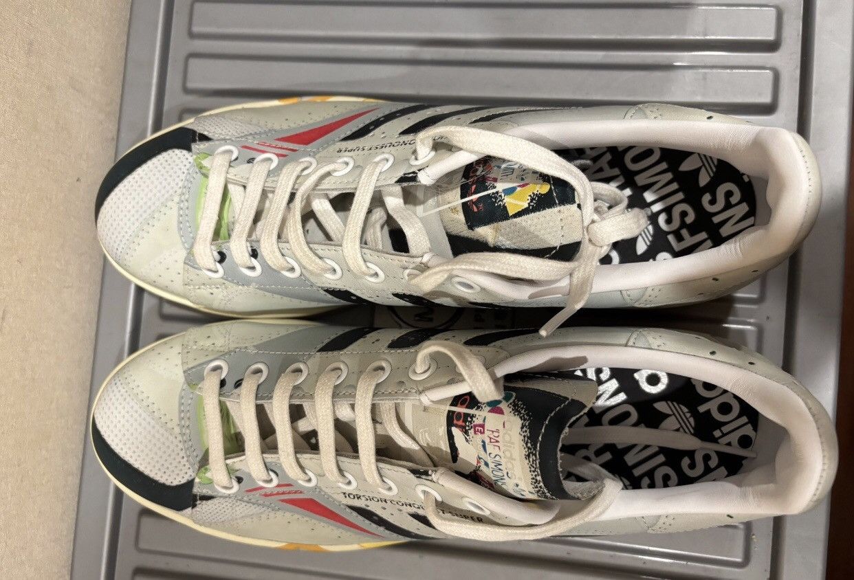 Raf Simons Raf Simons x Adidas RS Microppacer Trompe L'oeil Board Shoes Size US 10 / EU 43 - 8 Thumbnail