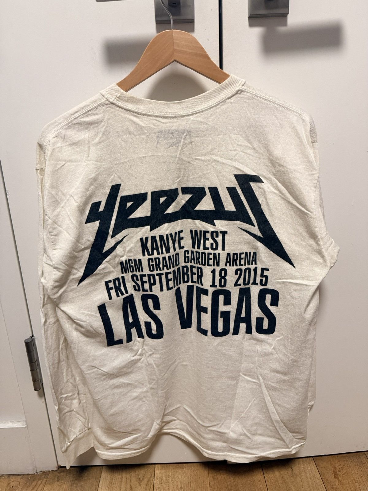 Kanye West Yeezus logo white long sleeve shirt las Vegas kanye west Size US L / EU 52-54 / 3 - 4 Thumbnail