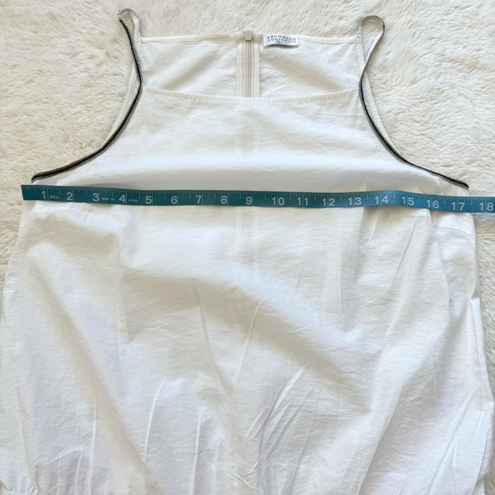 Brunello Cucinelli Brunello Cucinelli women romper size M Authentic Retail 850$ Size 28" / US 6 / IT 42 - 9 Thumbnail