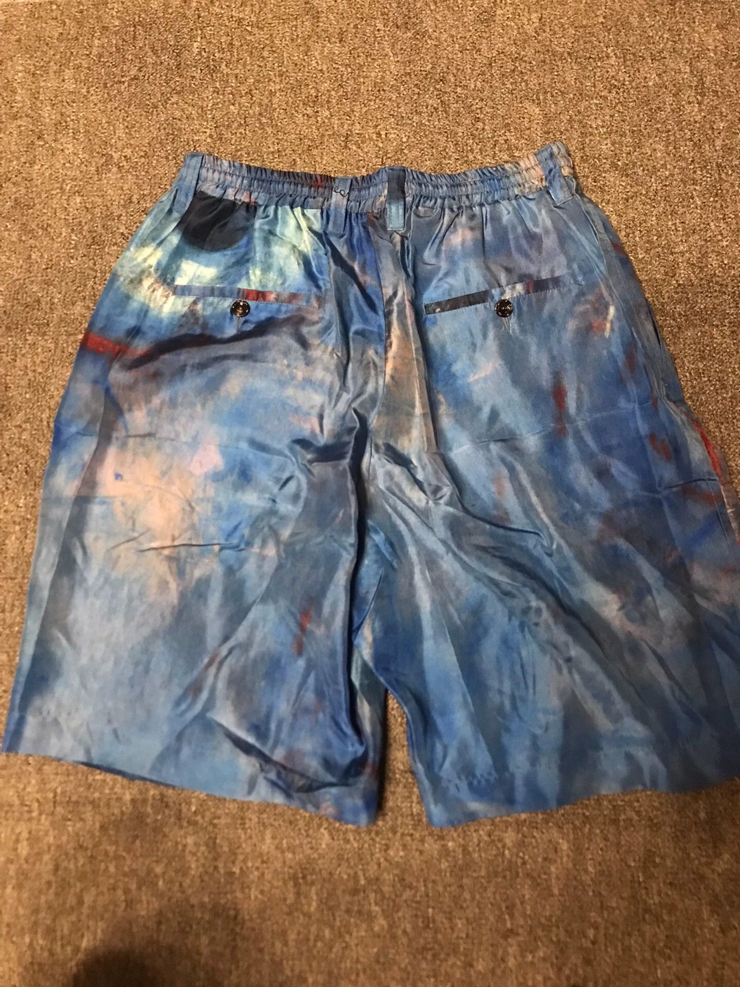 Marni Marni Italian Silk Dyed Pattern Shorts 48 IT Size US 32 / EU 48 - 2 Thumbnail