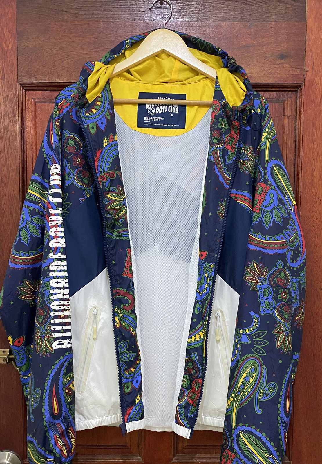Billionaire Boys Club Billionaire Boys Club Paisley Nylon Jacket Size US XL / EU 56 / 4 - 3 Thumbnail