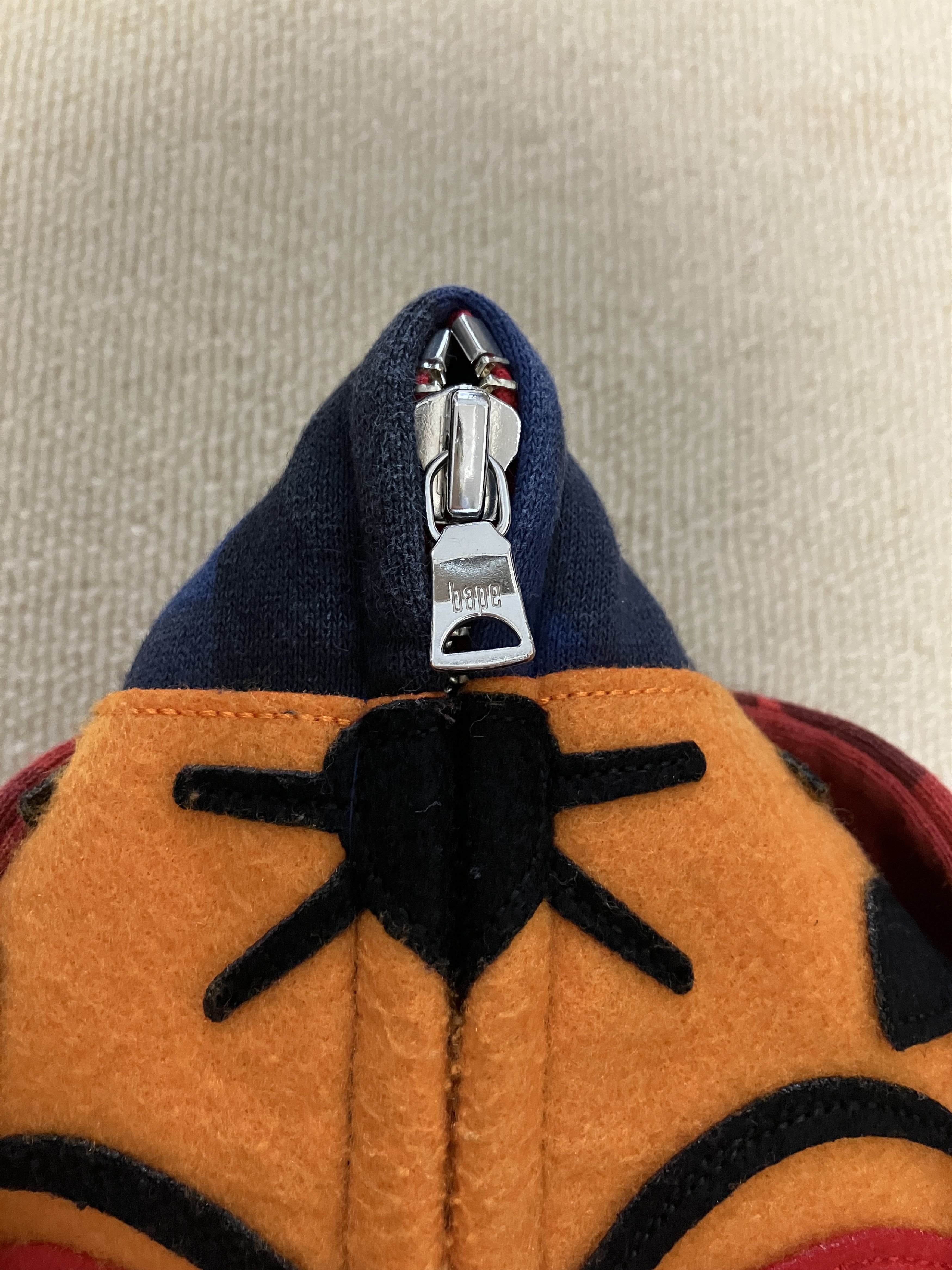 Bape Bape Color Camo Tiger Shark Wide Full Zip Double Hoodie Size US XL / EU 56 / 4 - 6 Thumbnail