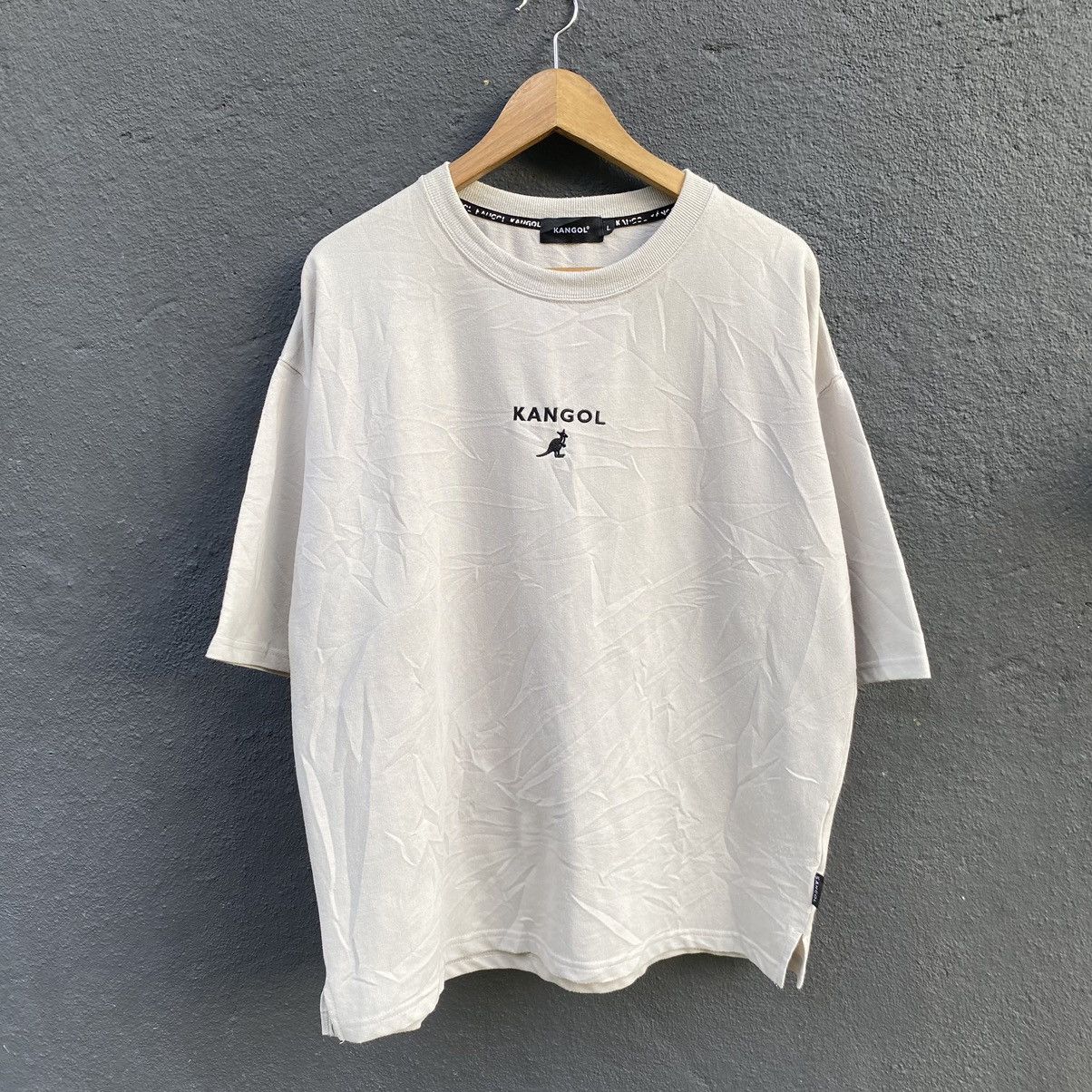 Kangol Thrashed Vintage Kangol Embroidered Logo ERD GRUNGE TSHIRT Size US L / EU 52-54 / 3 - 2 Thumbnail