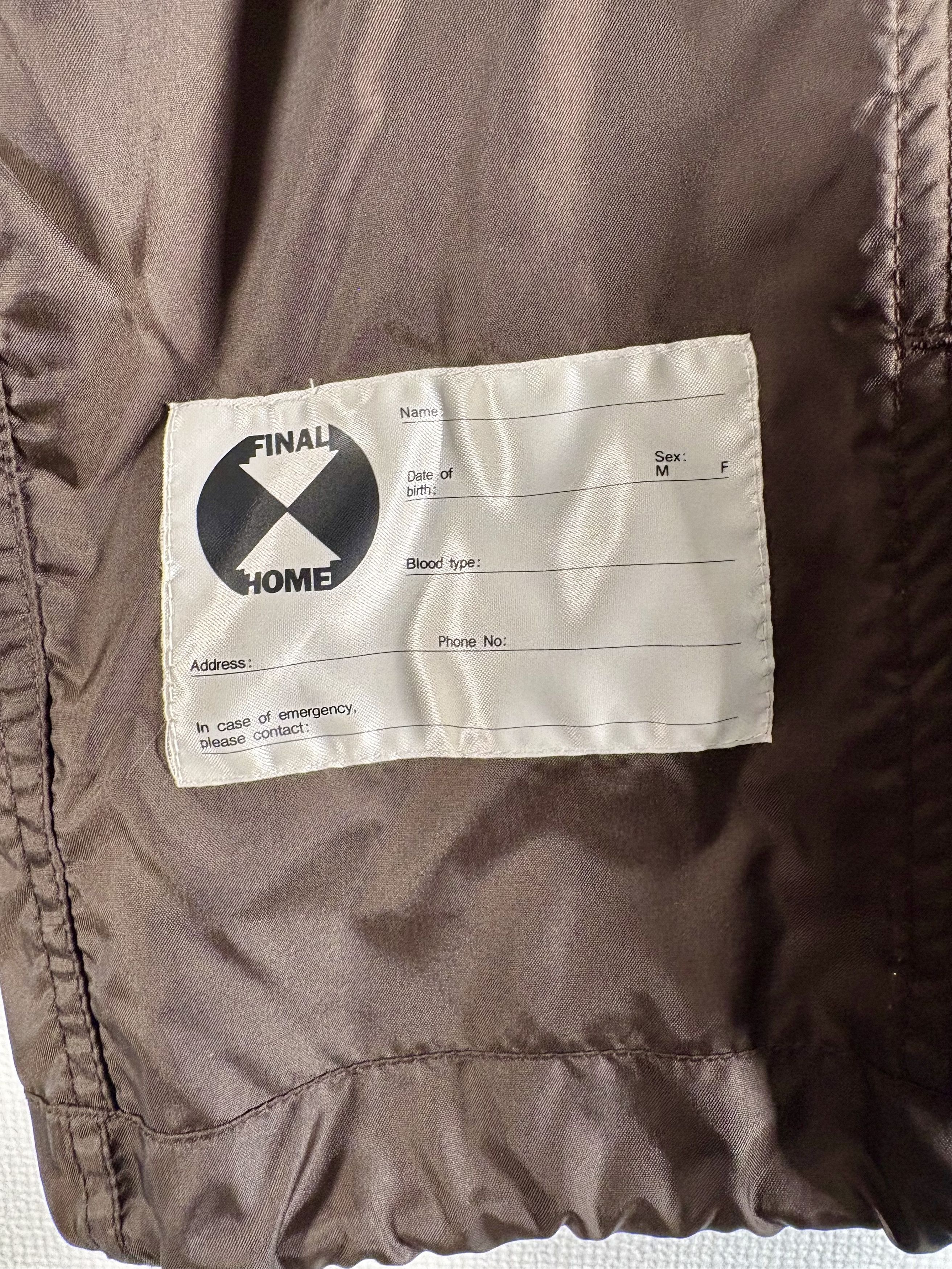 Final Home (Deadstock) 1990s FINAL HOME (Issey Miyake) NYLON JACKET Size US XS / EU 42 / 0 - 3 Thumbnail