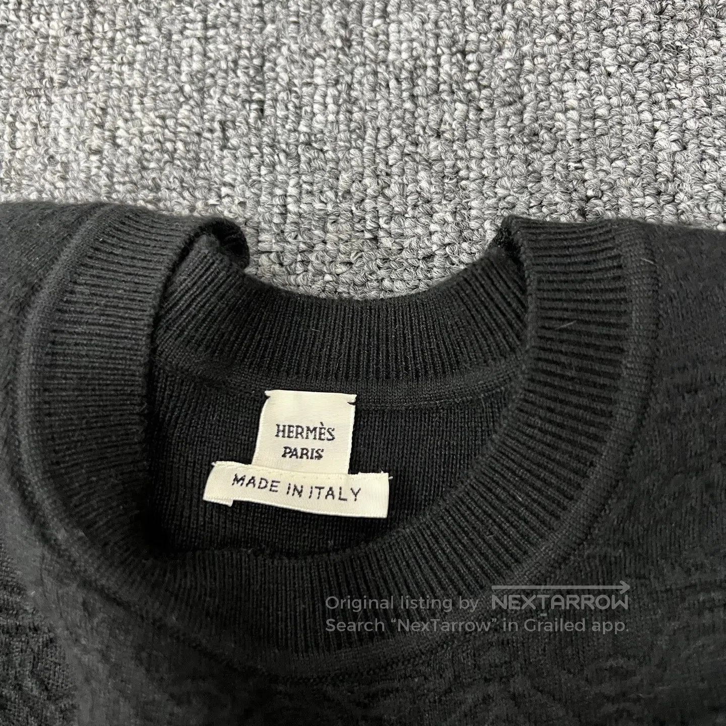 Hermes Hermes Pig nose Cashmere and silk knitted dress| Size S / US 4 / IT 40 - 5 Thumbnail