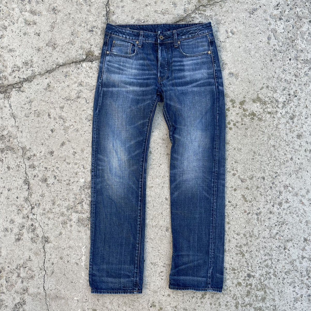 G-Star Vintage G Star Raw Jeans W31xL32 Pants Trousers Y2K 90s Size US 31 - 2 Thumbnail