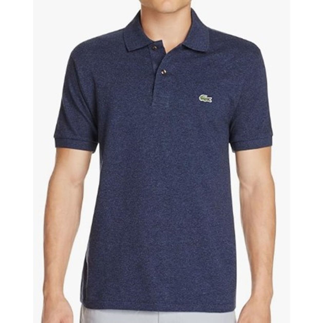 Lacoste Lacoste Men Pima Jersey Interlock Regular Fit Polo Chine 3XL Size US XXL / EU 58 / 5 - 1 Thumbnail