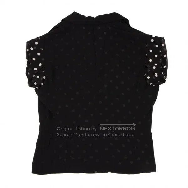 Comme des Garcons Comme Des Garcons Polka dot double-breasted suit jacket Size S / US 4 / IT 40 - 4 Thumbnail