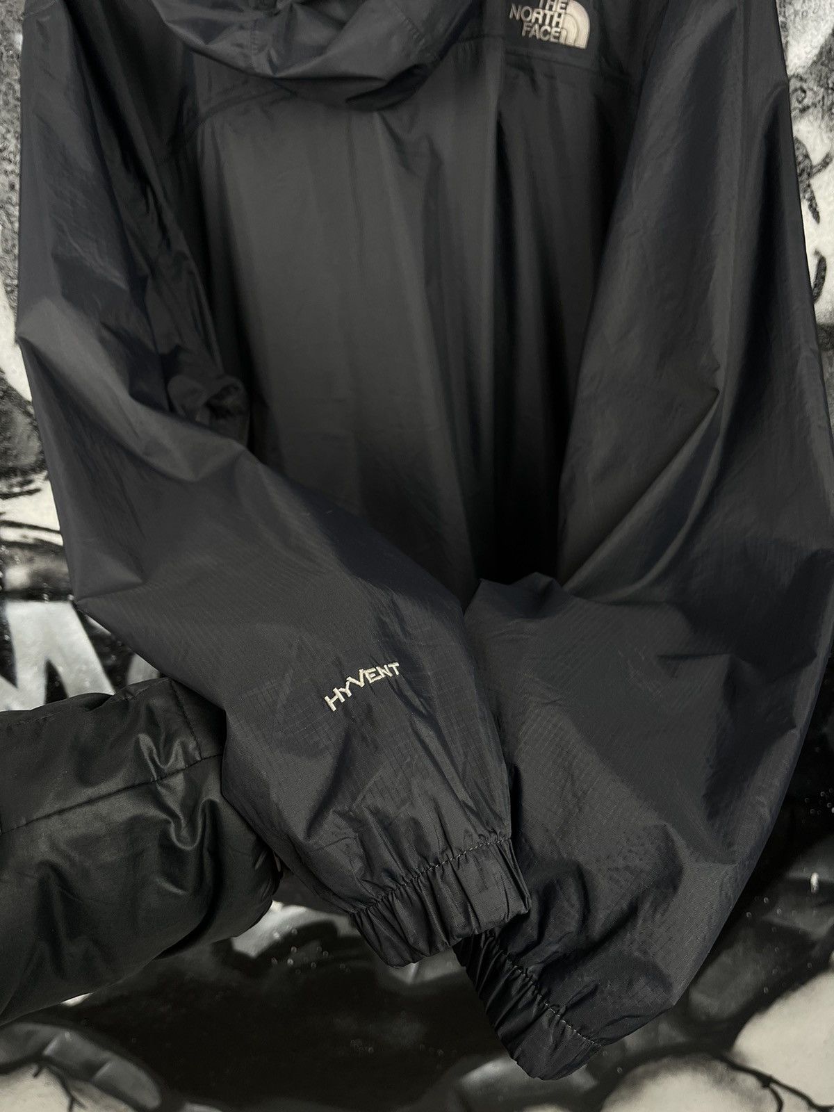 The North Face The North Face HyVent Casual Full Zip Black Waterproof Jacket Men’s Size XXL Size US XXL / EU 58 / 5 - 11 Thumbnail