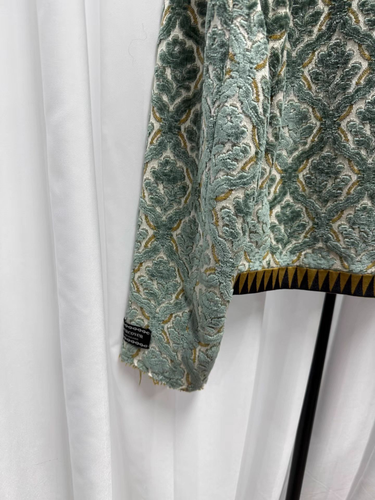 Undercover UNDERCOVER Velvet Jacquard Jagged Jacket K20 Size XS / US 0-2 / IT 36-38 - 6 Thumbnail
