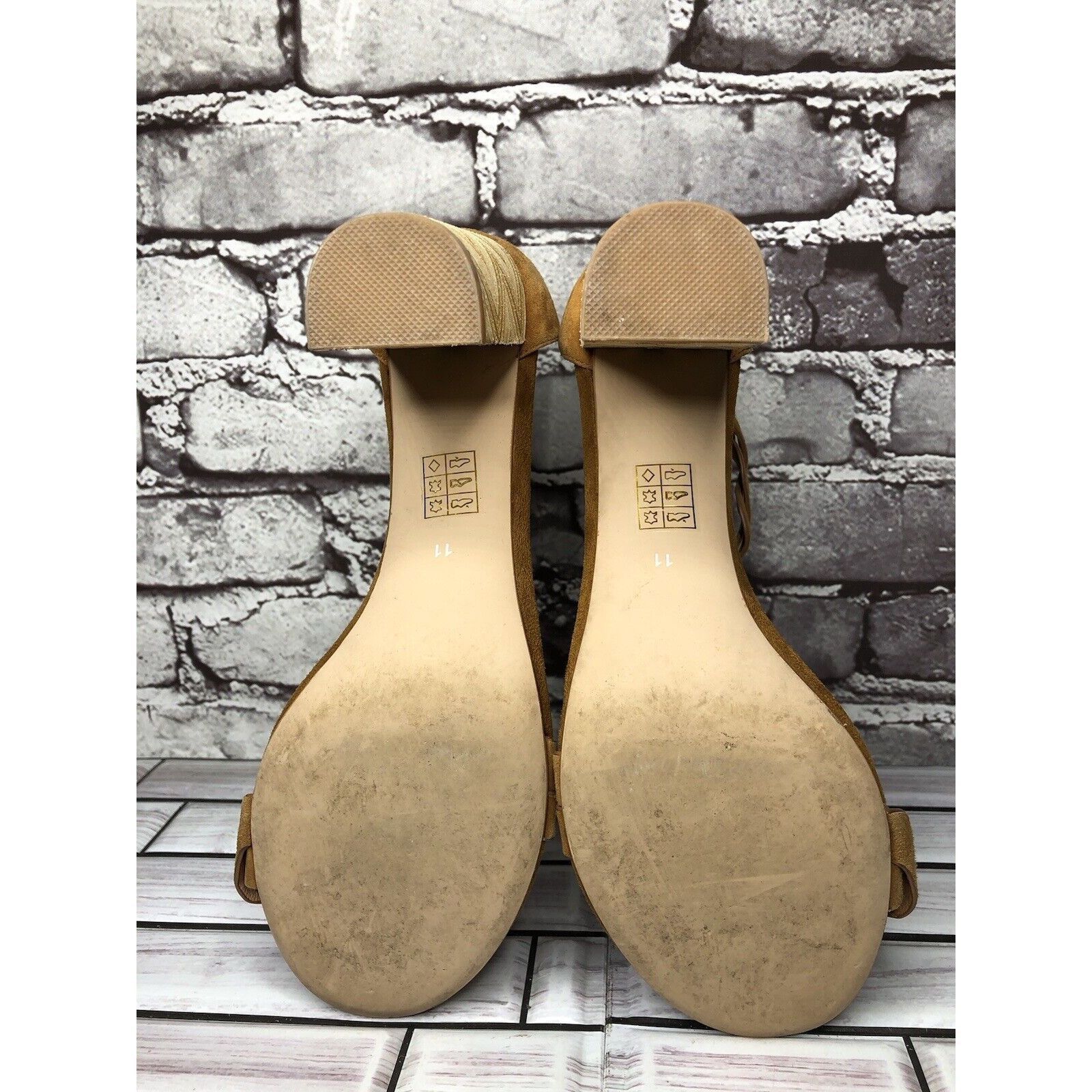 Jeffrey Campbell Jeffrey Campbell Lindsay Brown Suede Leather AnkleStrap Heel Size US 11 / IT 41 - 6 Thumbnail