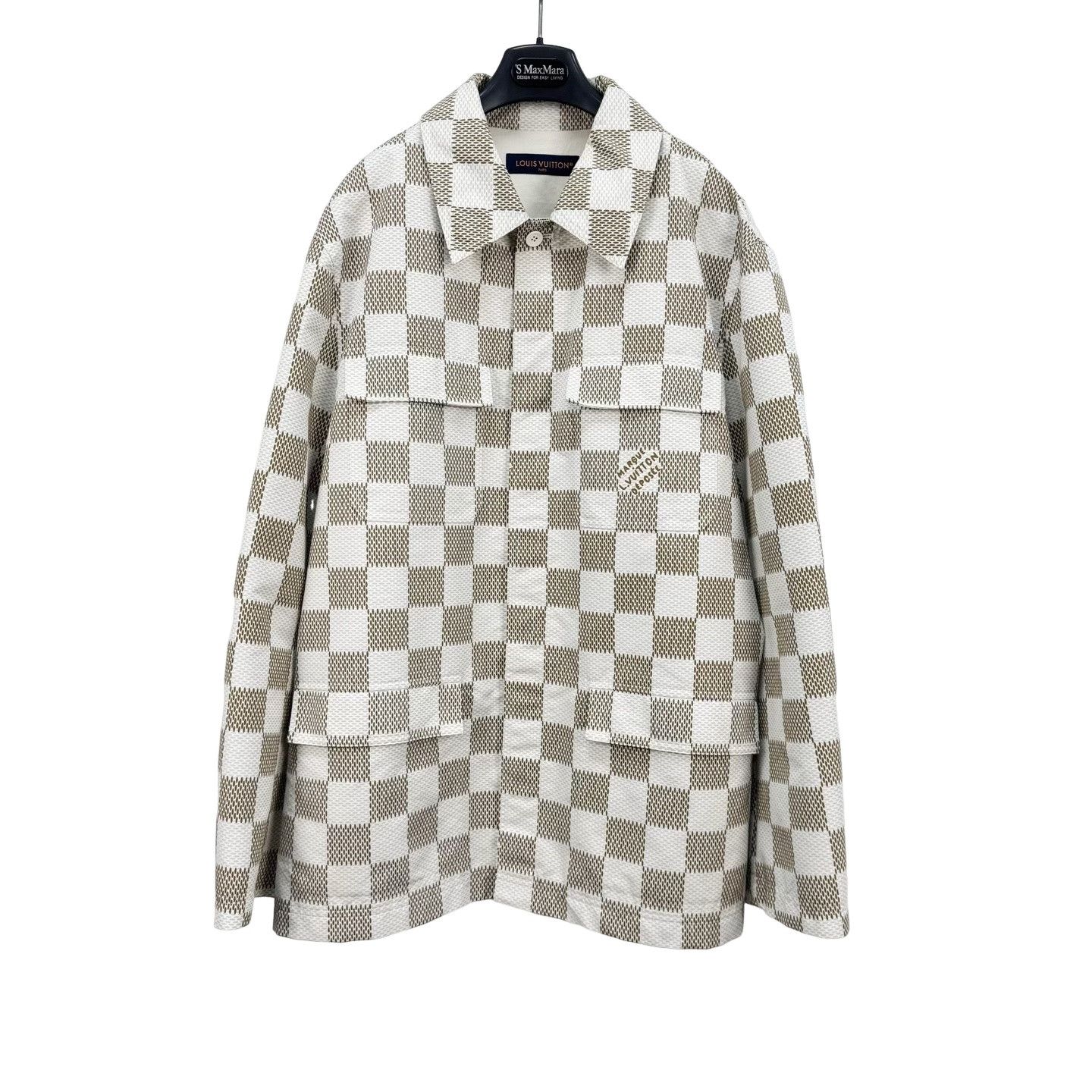 Louis Vuitton Louis Vuitton Damier Pattern Light Jacket XL Size US XL / EU 56 / 4 - 1 Thumbnail