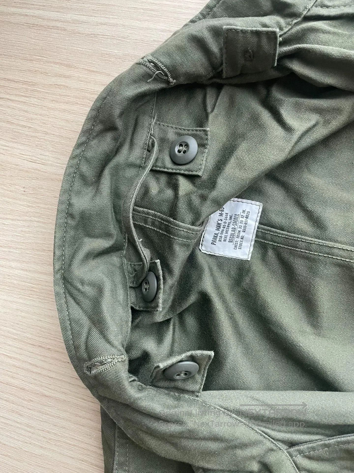The Real McCoy's The Real McCoy's M65 Parka S Green. Size US S / EU 44-46 / 1 - 6 Thumbnail