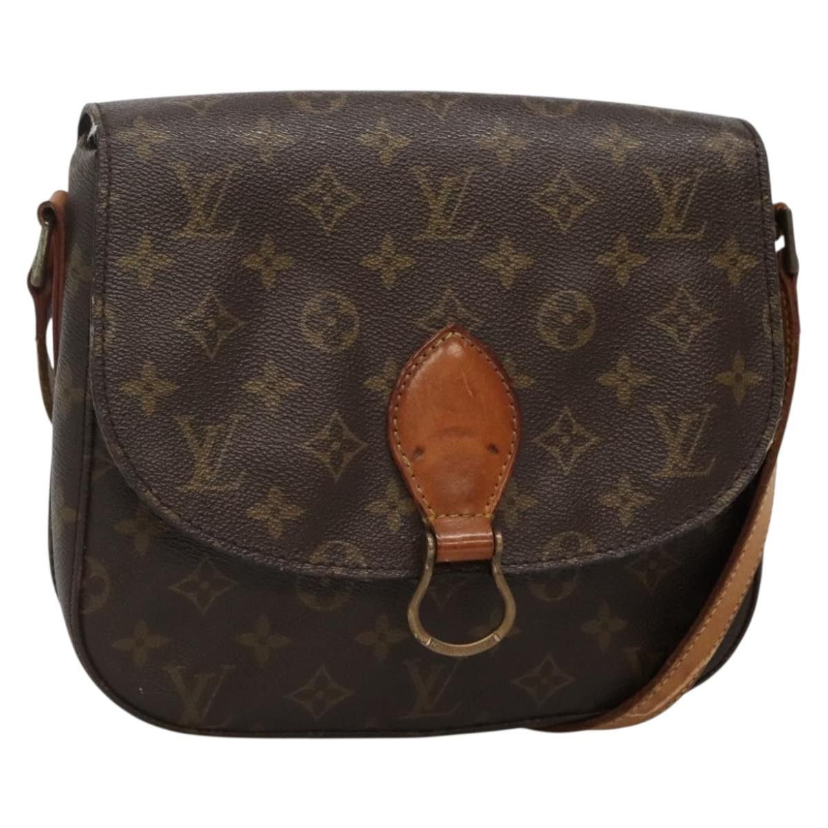 Louis Vuitton LOUIS VUITTON Monogram Saint Cloud GM Shoulder Bag M51242 Size ONE SIZE - 1 Thumbnail