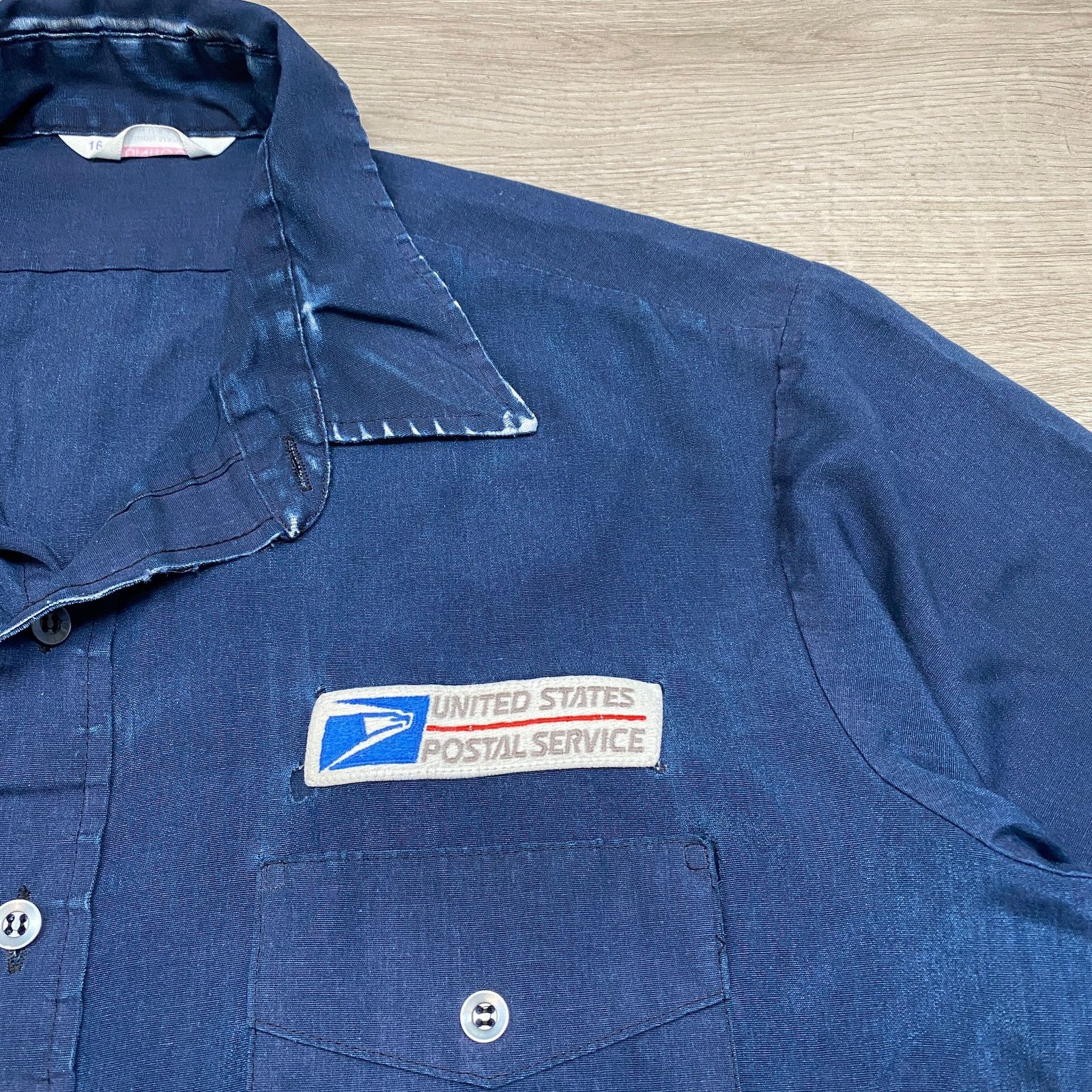 Anti Social Social Club Vintage USPS Mailman Uniform Button Up Shirt Men's XL Size US XL / EU 56 / 4 - 3 Thumbnail