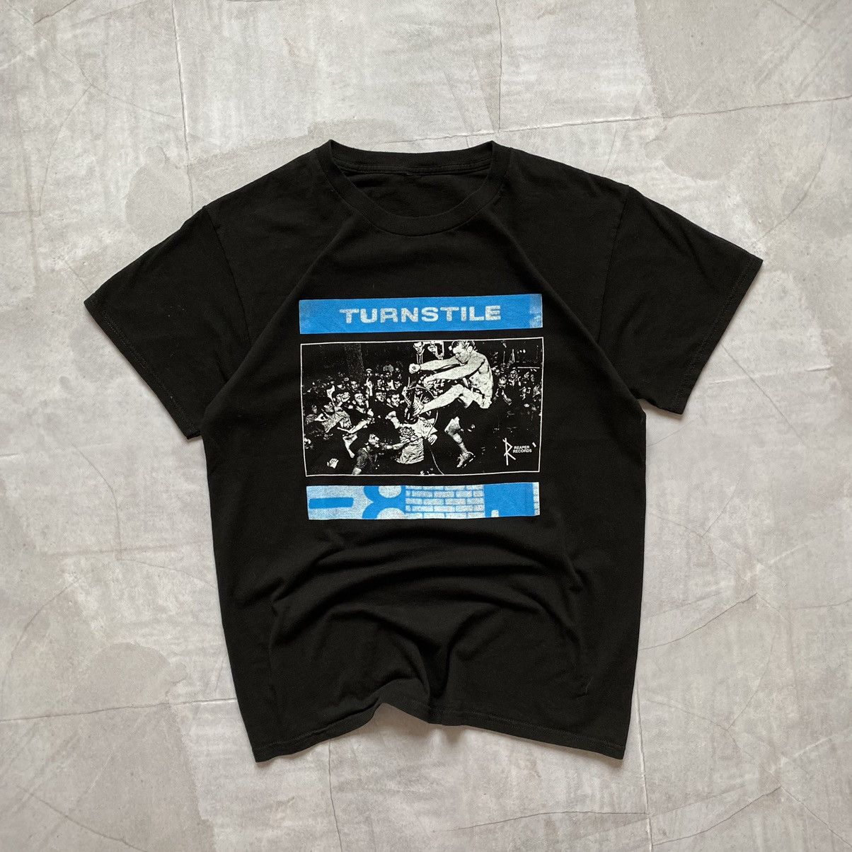 Turnstile Big Logo Band Metal Straight Edge T-shirt Tee