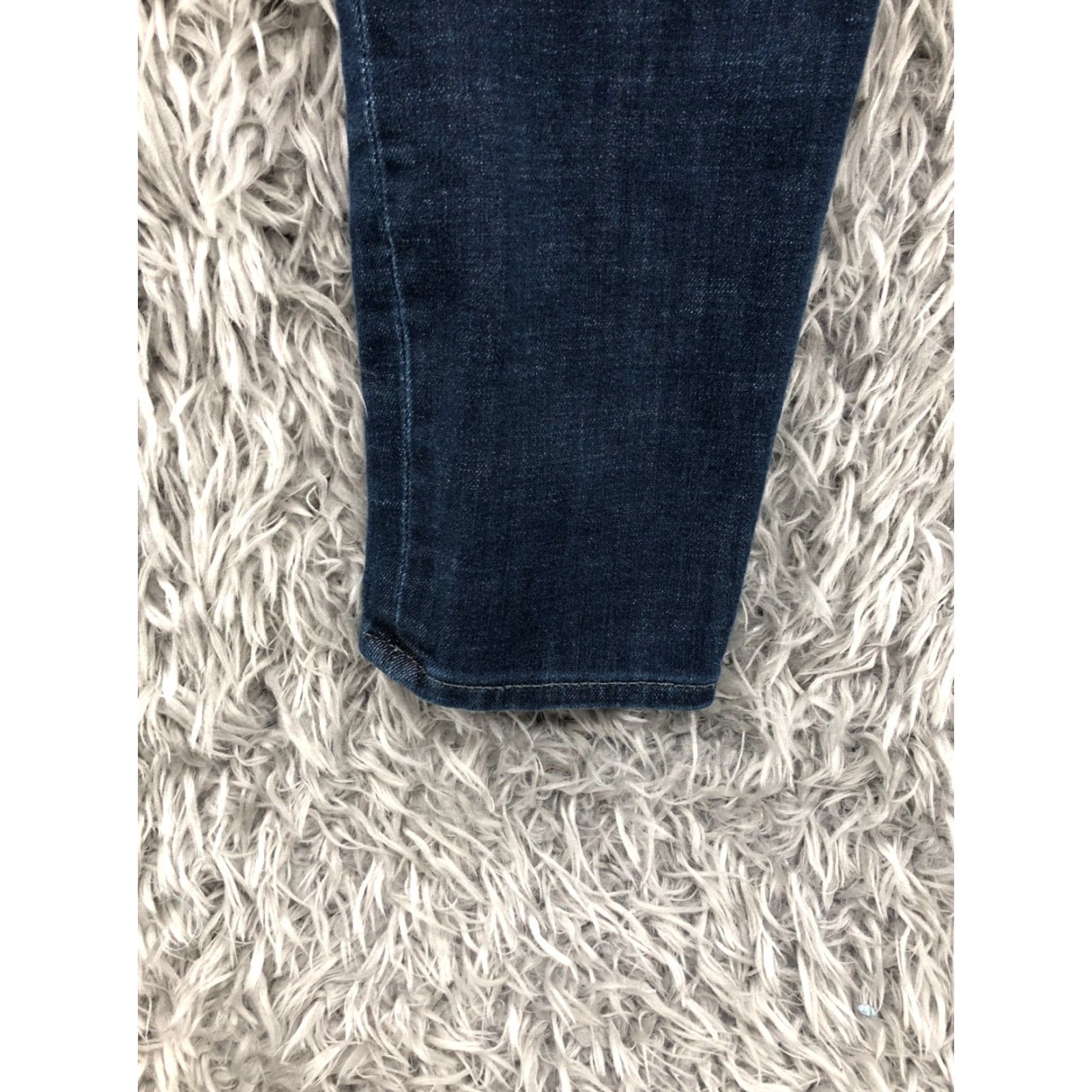 Gap Gap 1969 Skinny Jeans Womens Dark Wash Blue Size 29 Denim Regular Rise 5-Pocket Recycled Theme Classic Modern Jeans Size 29" - 7 Thumbnail