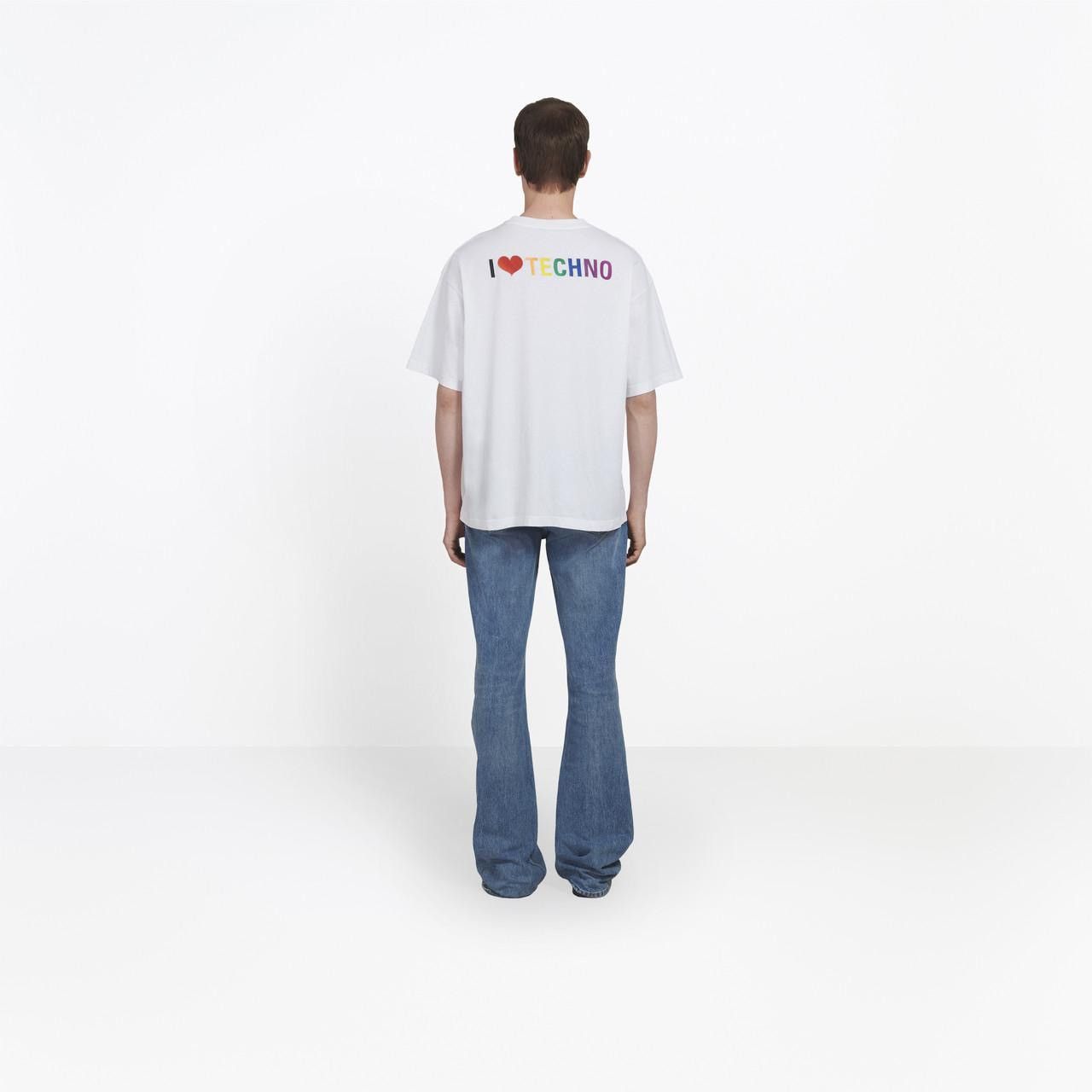 Balenciaga Balenciaga I ❤️ Techno t-shirt Size US XS / EU 42 / 0 - 7 Thumbnail