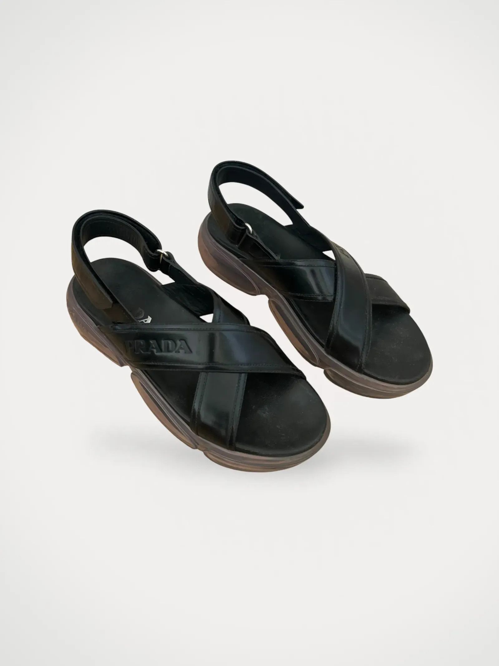 Prada Prada Sandals Size US 9 / IT 39 - 1 Thumbnail