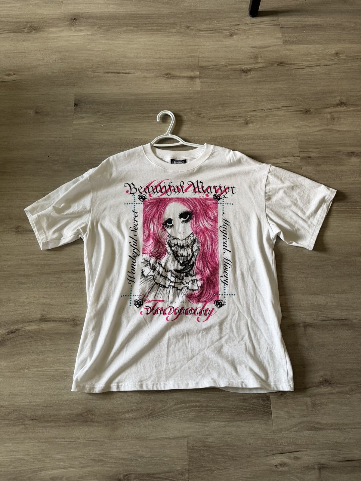 Drain Gang Bladee Martyr Tour Shirt Size US XL / EU 56 / 4 - 1 Thumbnail