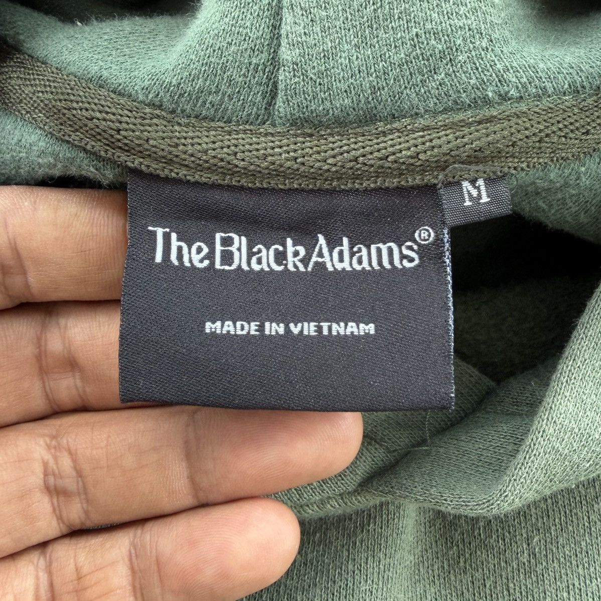 Japanese Brand The Black Adams Skeleton Back Print Hoodie Faded Streetwear Size US M / EU 48-50 / 2 - 15 Thumbnail