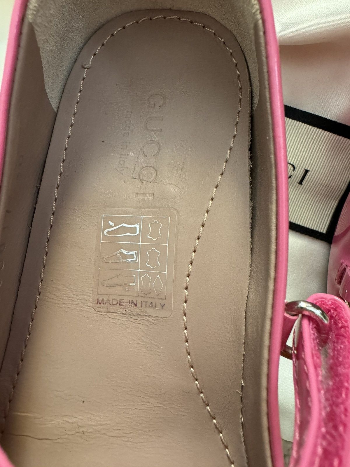 Gucci New Authentic Gucci Girls Flat Ballet Shoes, Size 30 Size US 11 / IT 41 - 11 Thumbnail