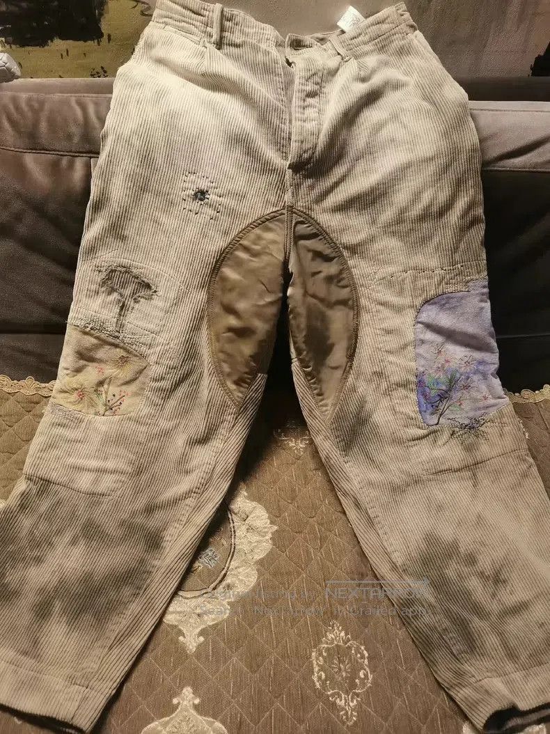 Kapital KAPITAL Heavyweight Corduroy Patchwork Pants . Size US 40 / EU 56 - 1 Thumbnail