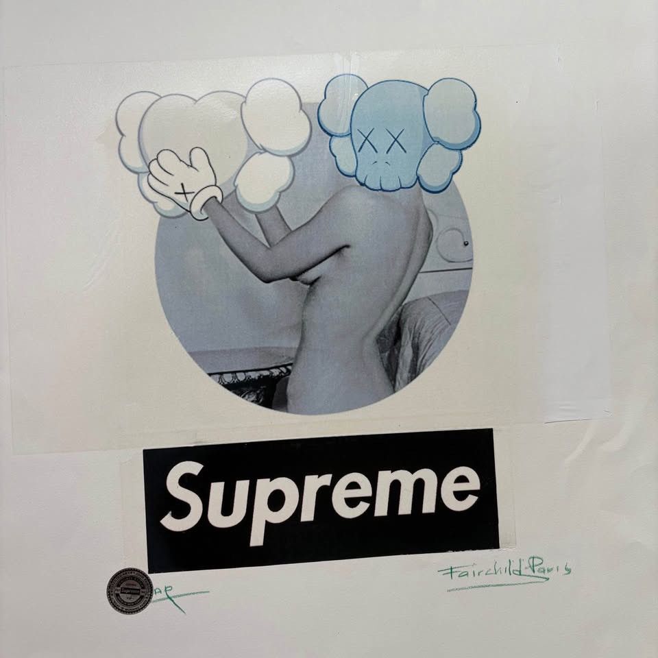 Kaws × Supreme Supreme Kaws Fairchild Paris Poster Size ONE SIZE - 8 Thumbnail