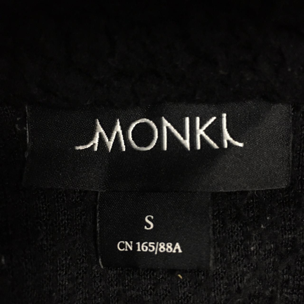 Vintage Vtg MONKI Zip Up Jacket Sweater Streetwear Clothing Size S / US 4 / IT 40 - 4 Thumbnail