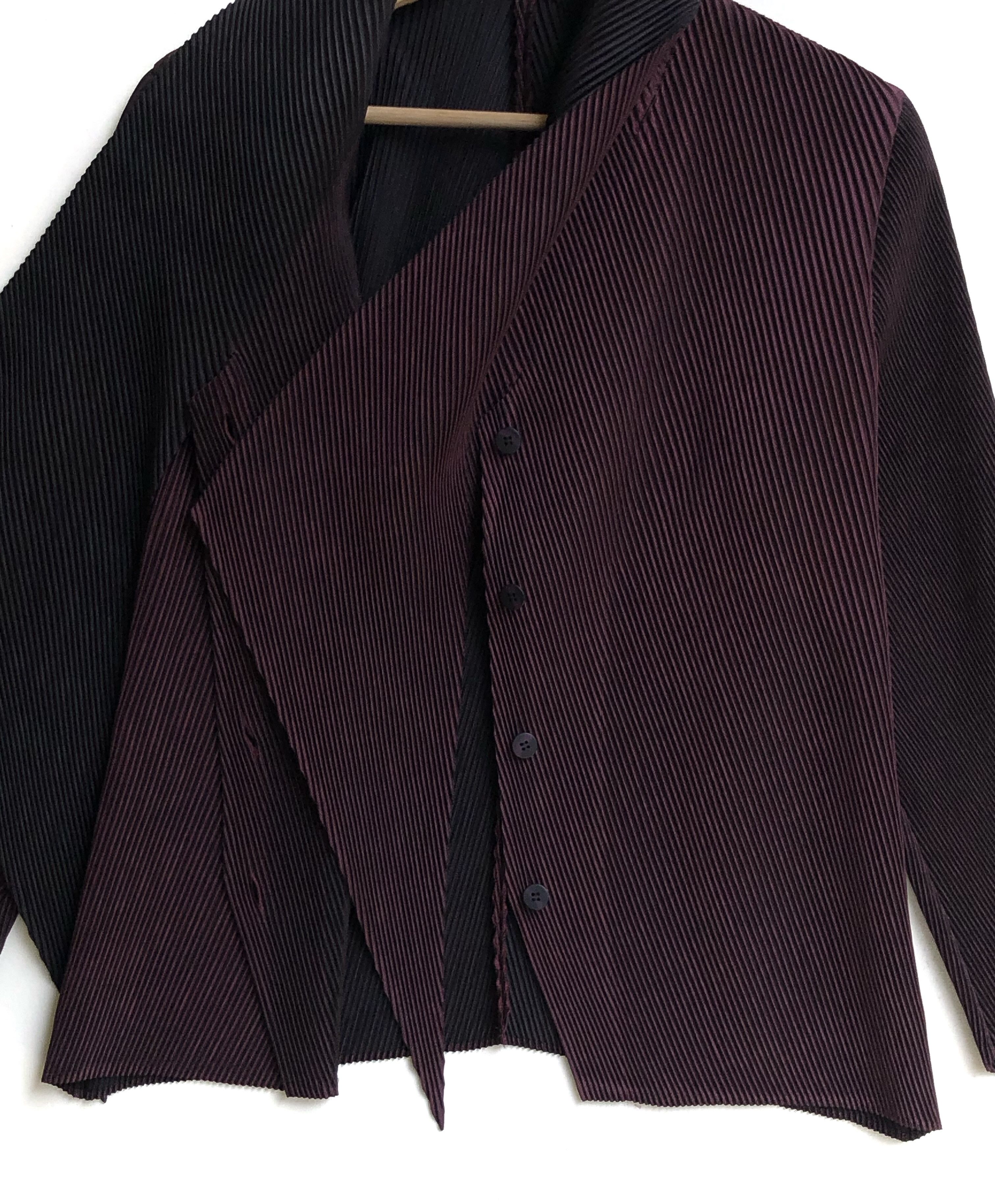 RARE🔥A/W2015 DRACULA DRAPE PLEATS LIGHT CARDIGAN JACKET